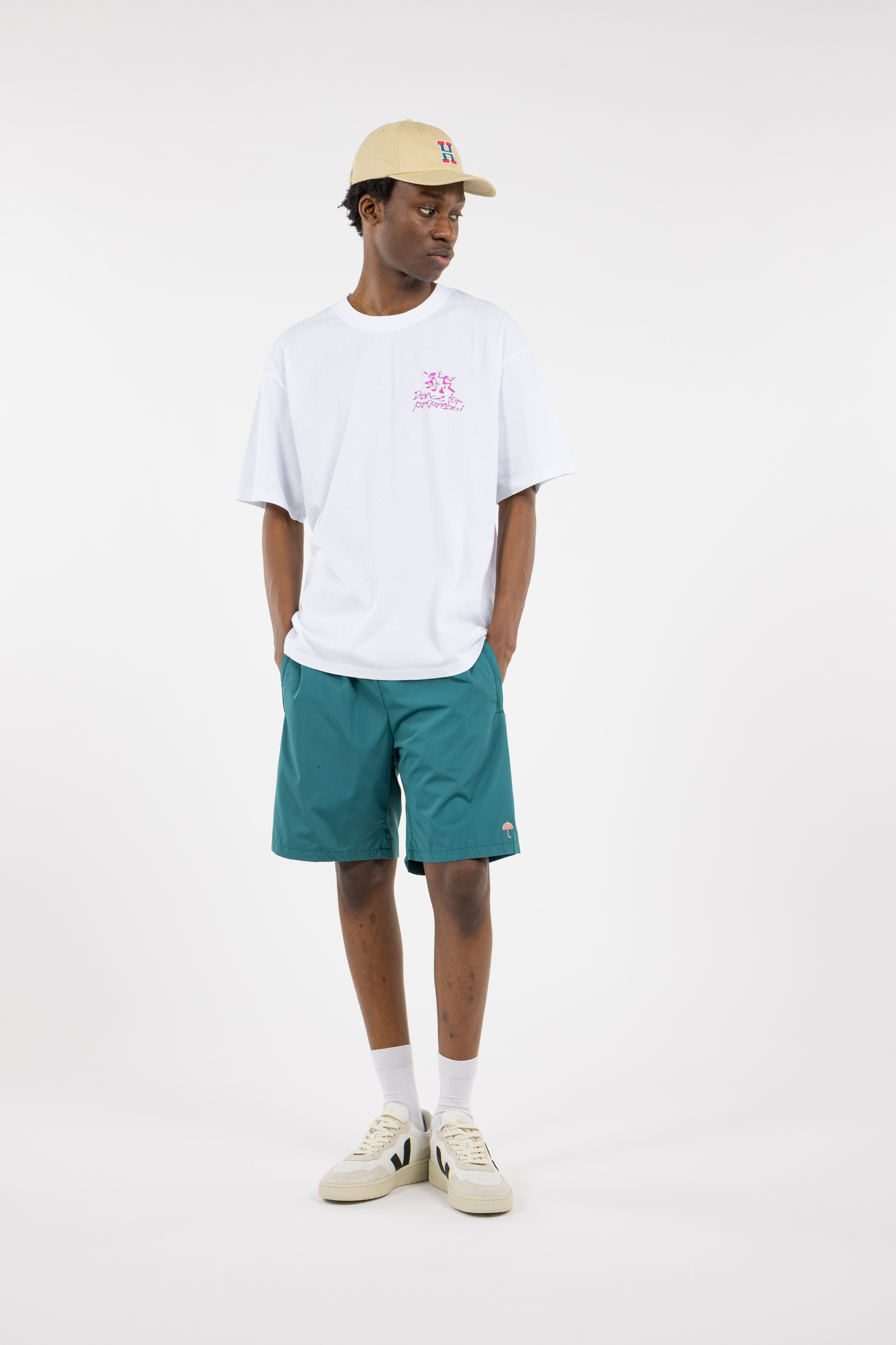 Short de bain Bleu