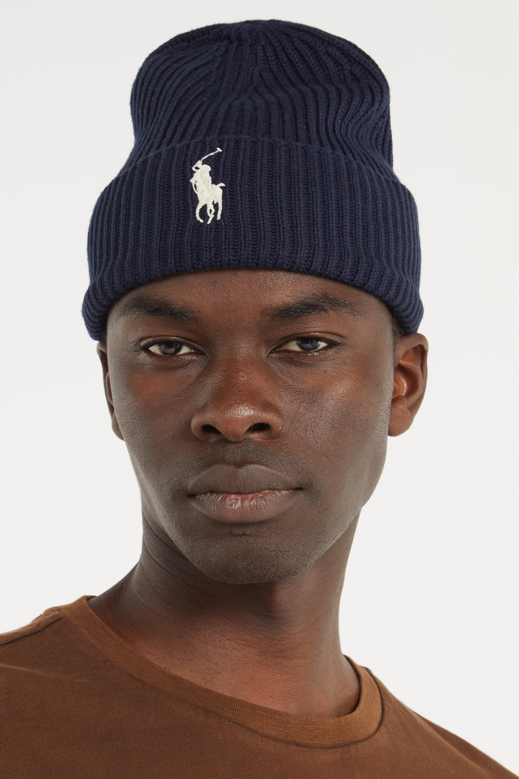 Bonnet en coton | Bleu POLO RALPH LAUREN Homme