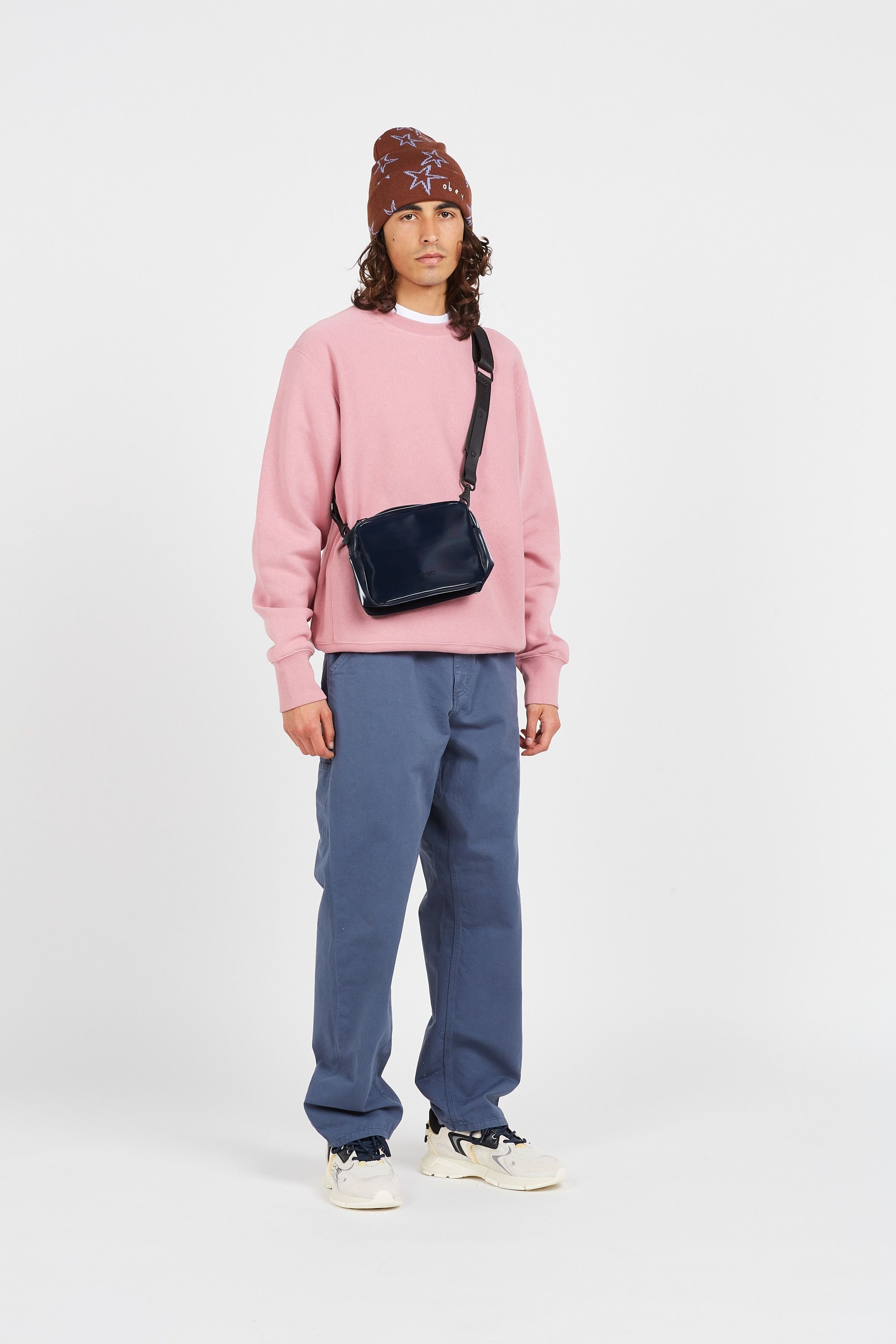 Pull champion homme discount rose