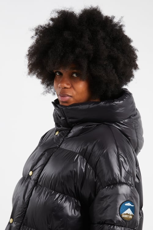 SCHOTT Doudoune Noir