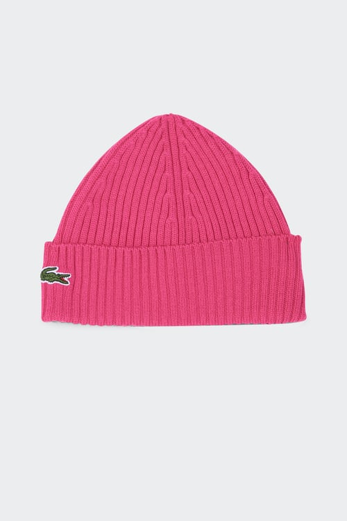 Bonnet lacoste discount femme rouge