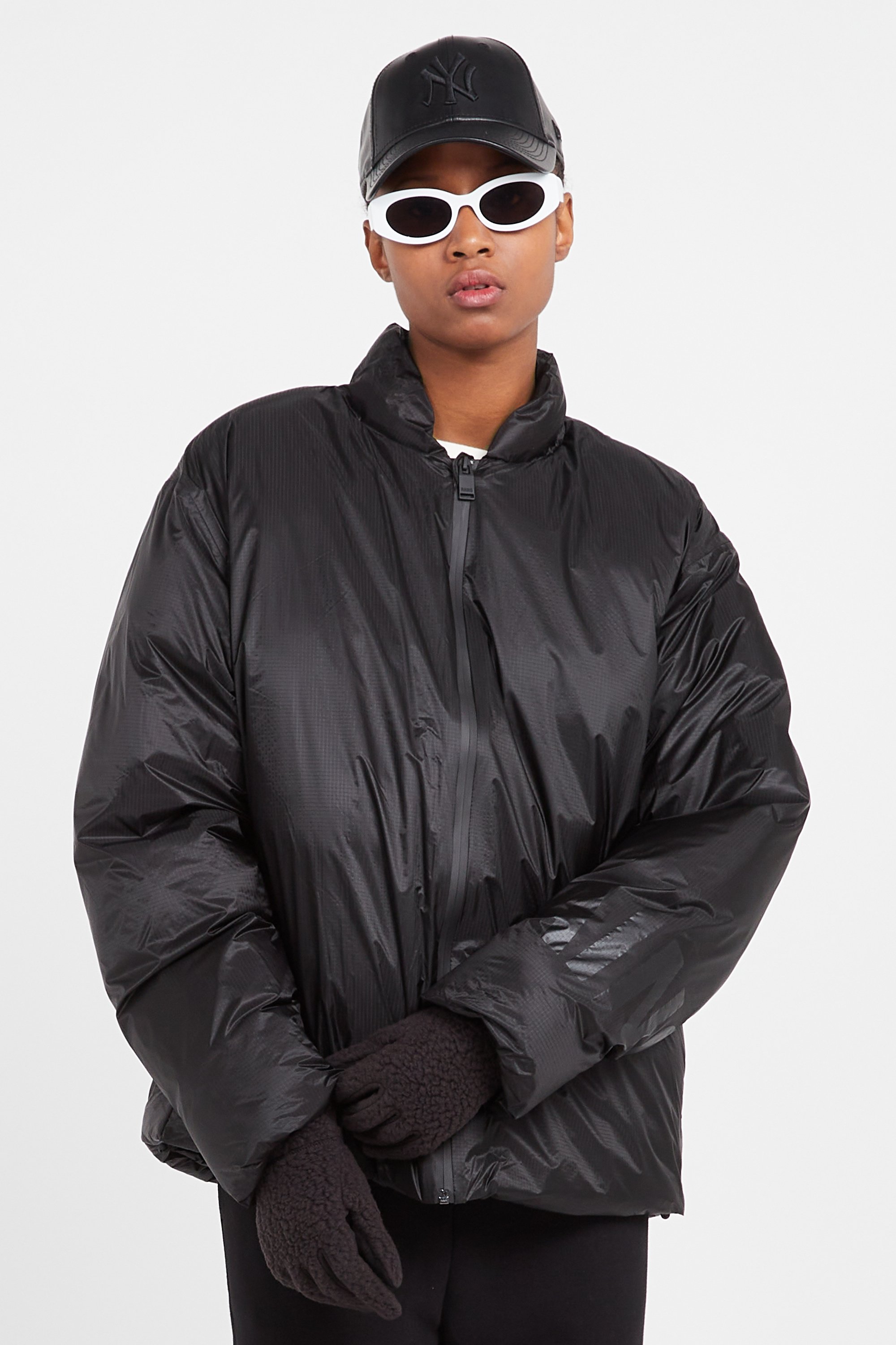 Puffer Jacket | Black by RAINS Puffer Jacket Black