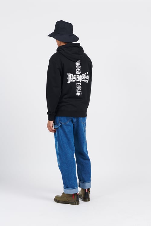 WASTED Hoodie Noir