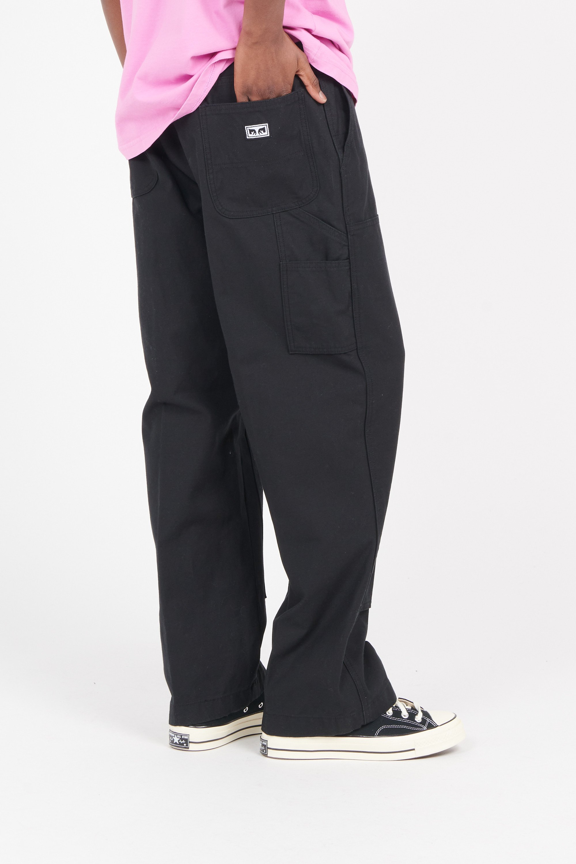 Obey Pants Citadium Pantalon Obey Femme Pantalon Fubar Pleated