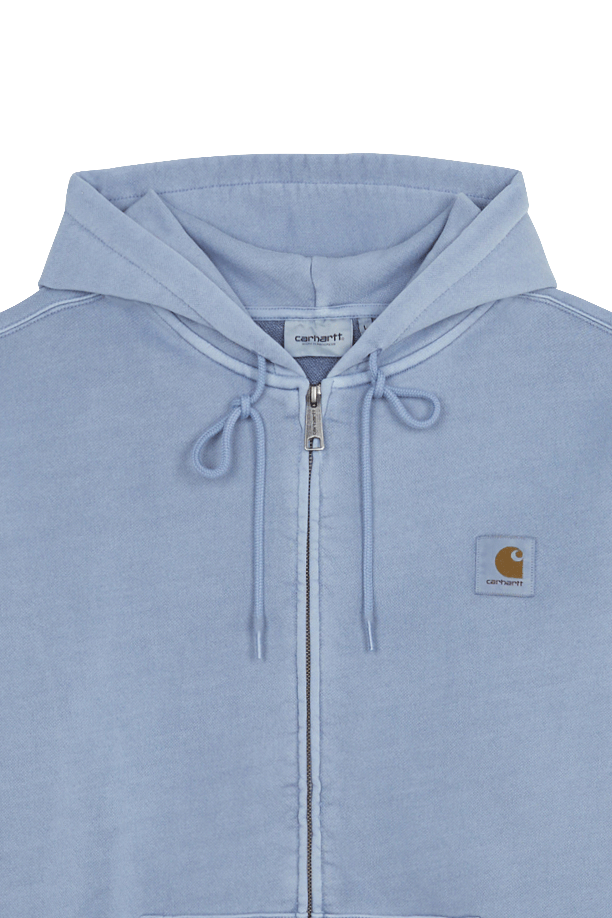 Zippered hoodie Blue