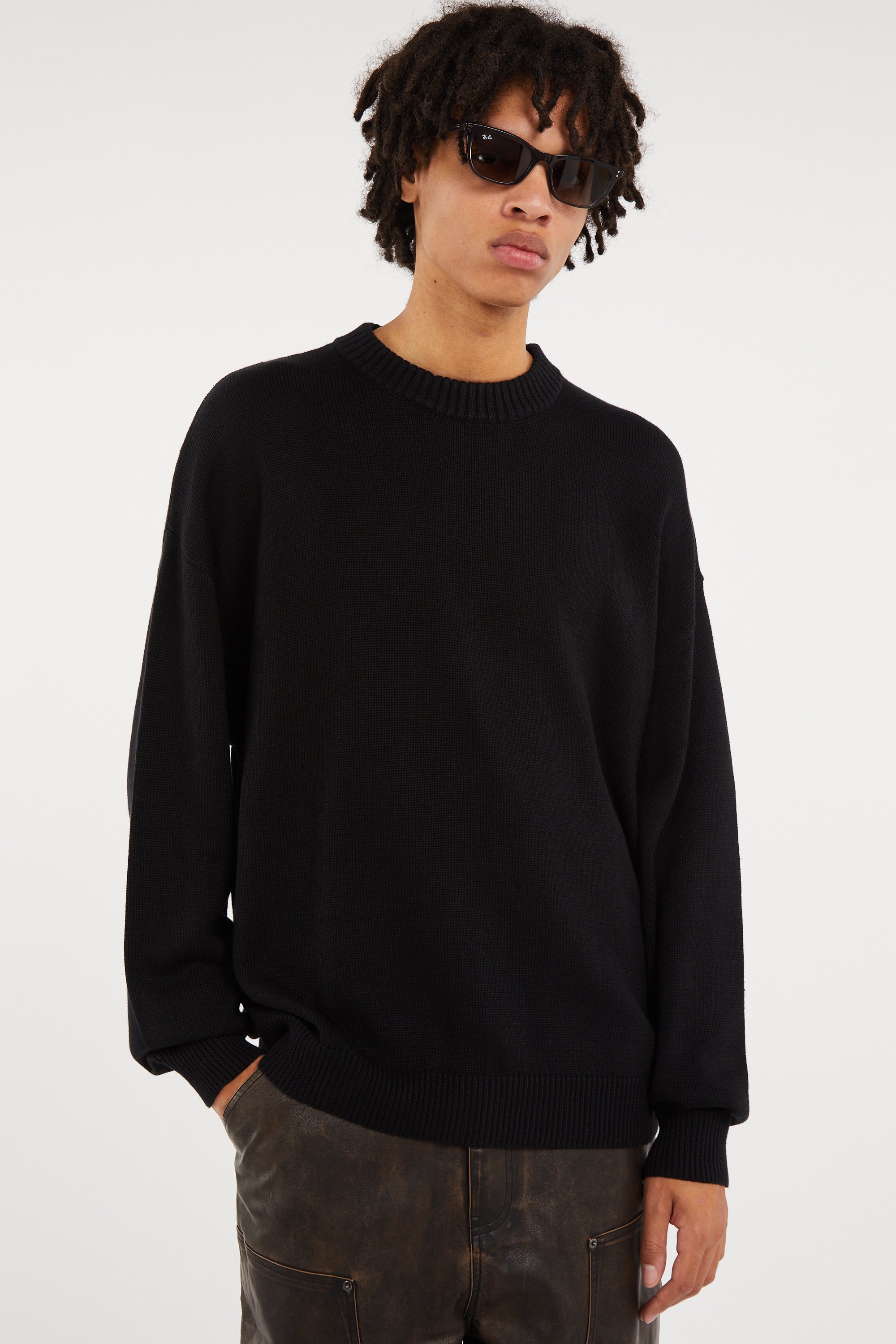 Sweater | Black WASTED Men