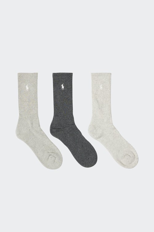 POLO RALPH LAUREN Pack de 3 chaussettes Multicolore