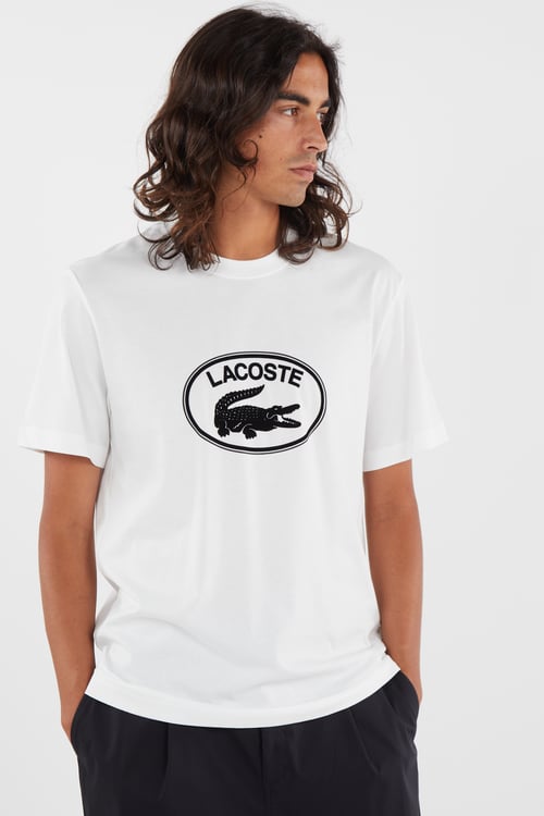 LACOSTE T-shirt Beige