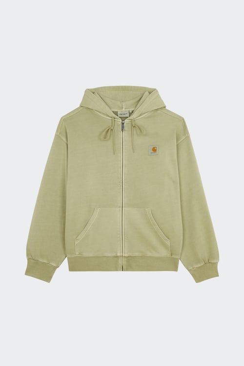 Hoodie zippé - Taille XL Vert