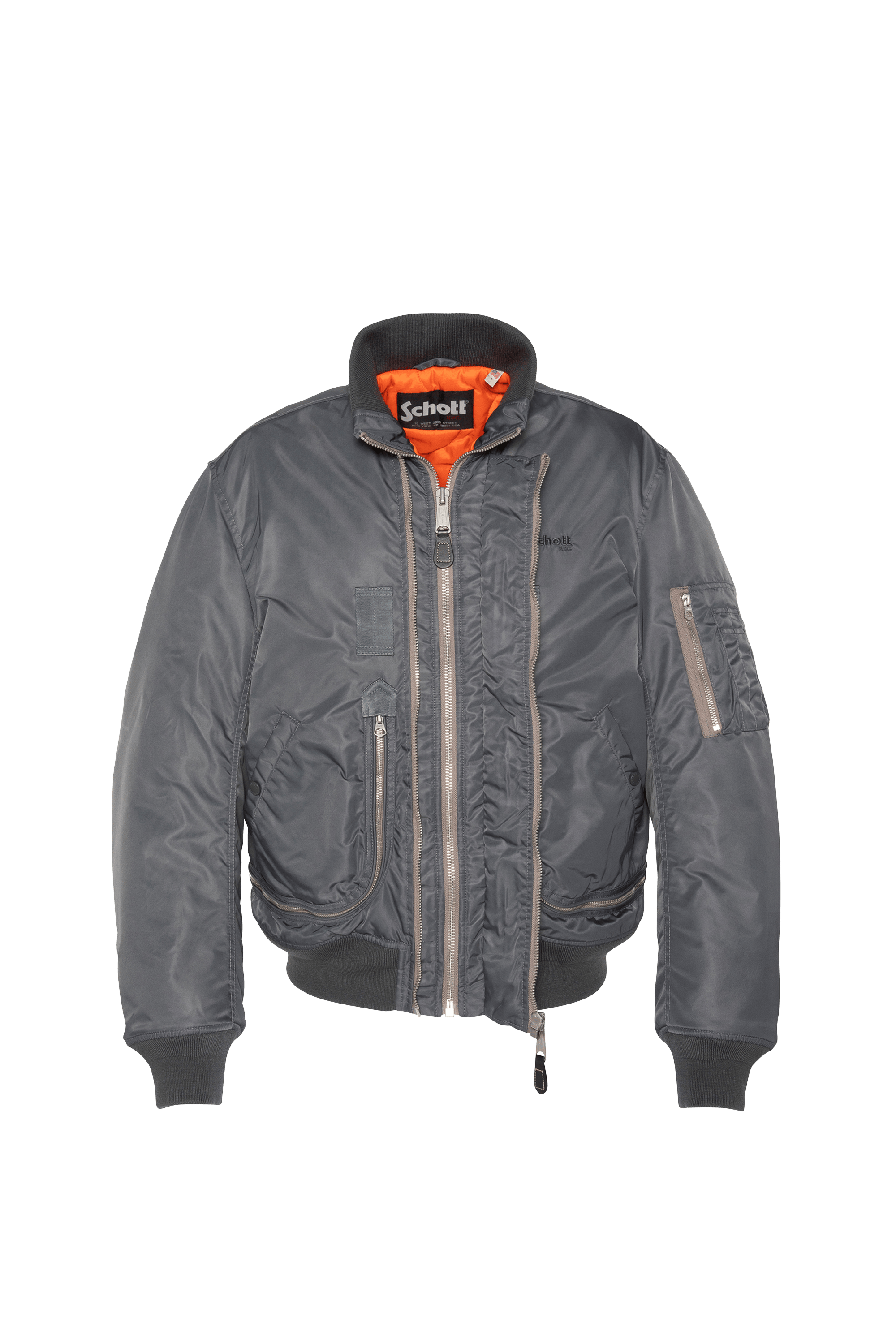 Bomber jacket | Grey SCHOTT Men