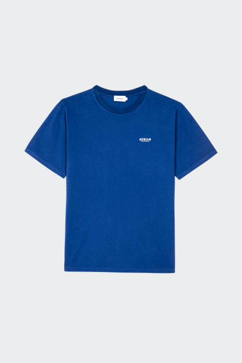 AVNIER T-shirt en coton biologique Bleu