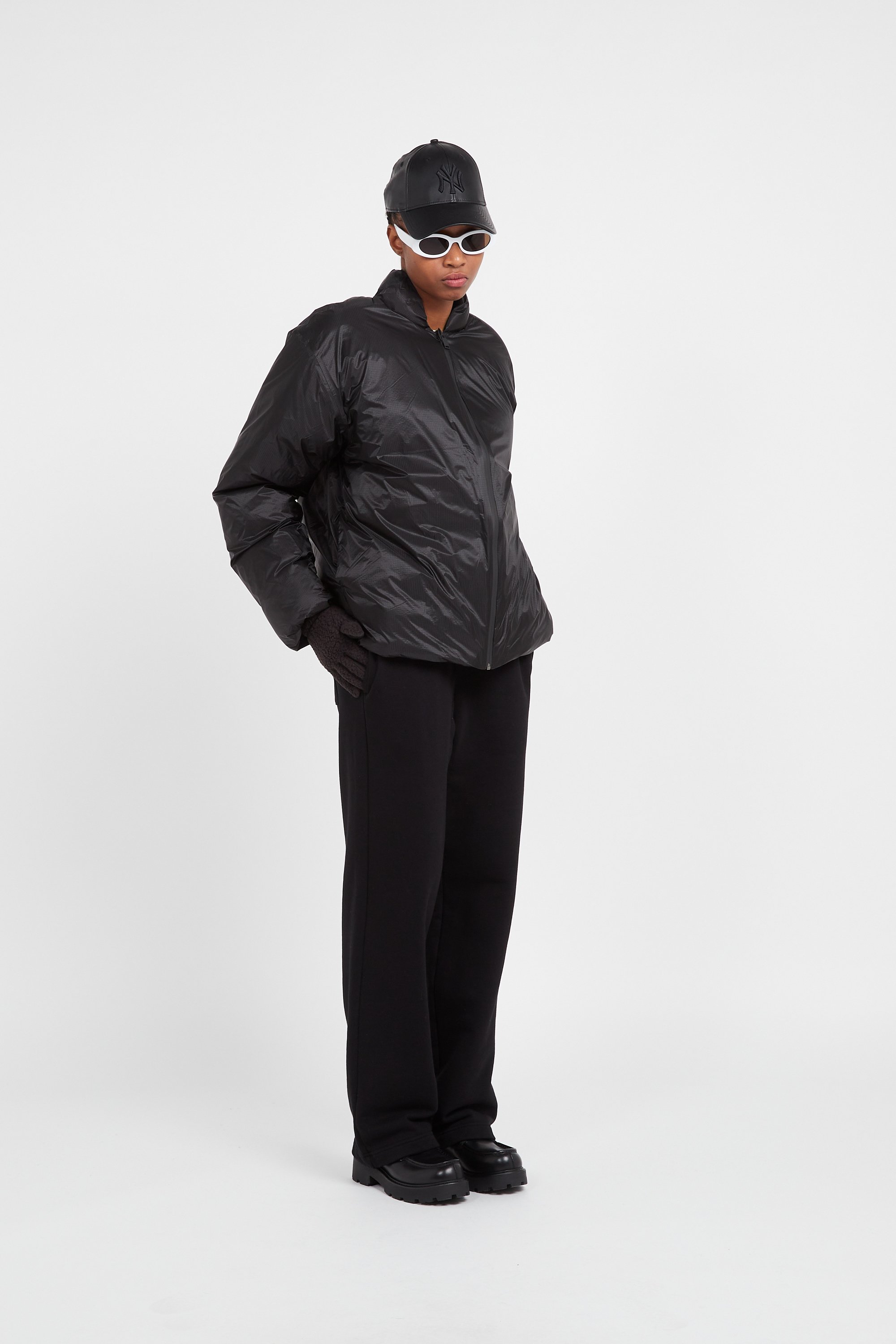 Puffer Jacket | Black by RAINS Puffer Jacket Black