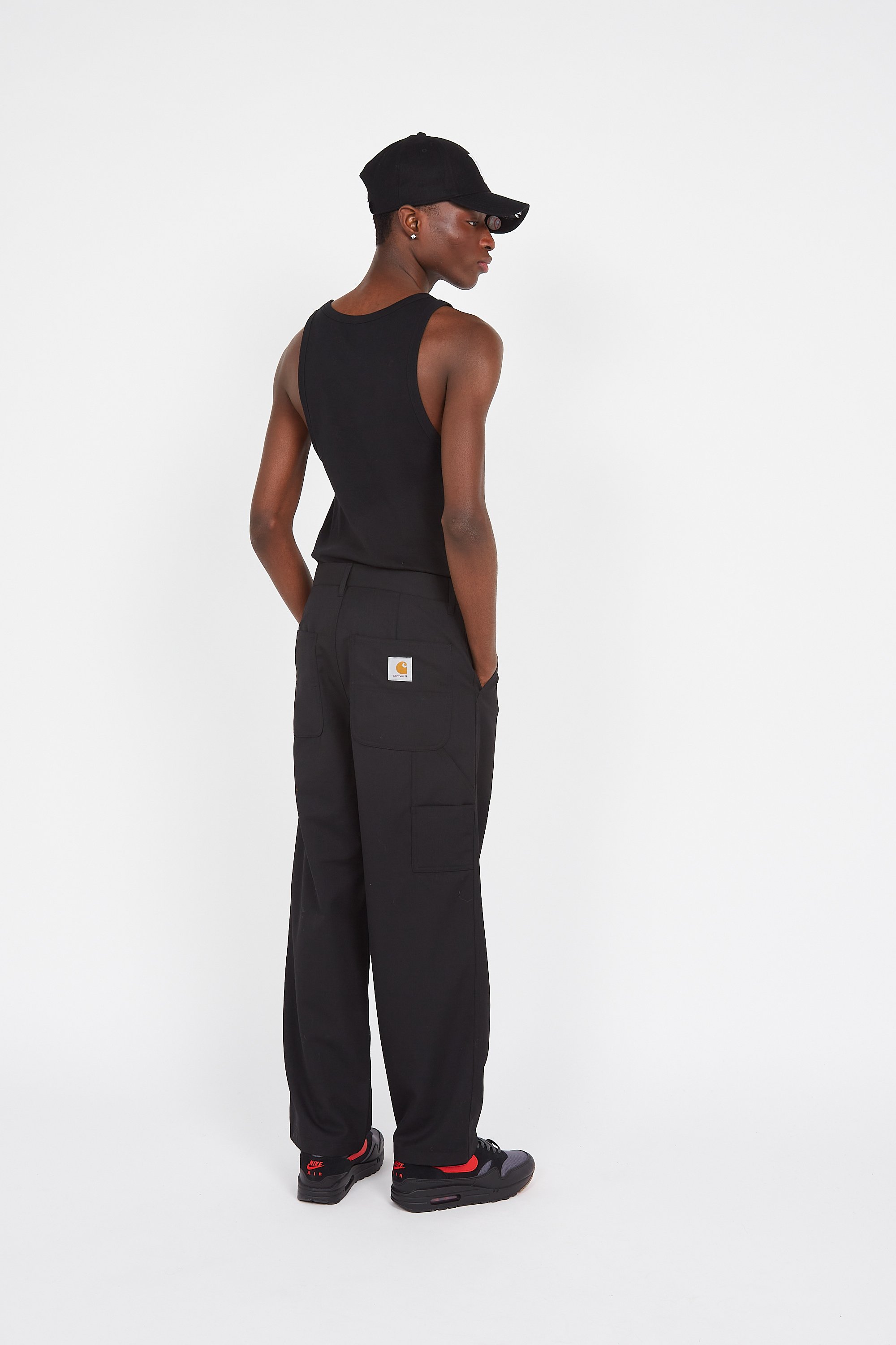 Set of 2 tank tops Black