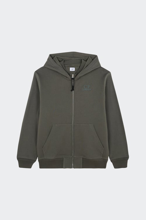 C. p. Company - Hoodie zippé - Taille XS Kaki