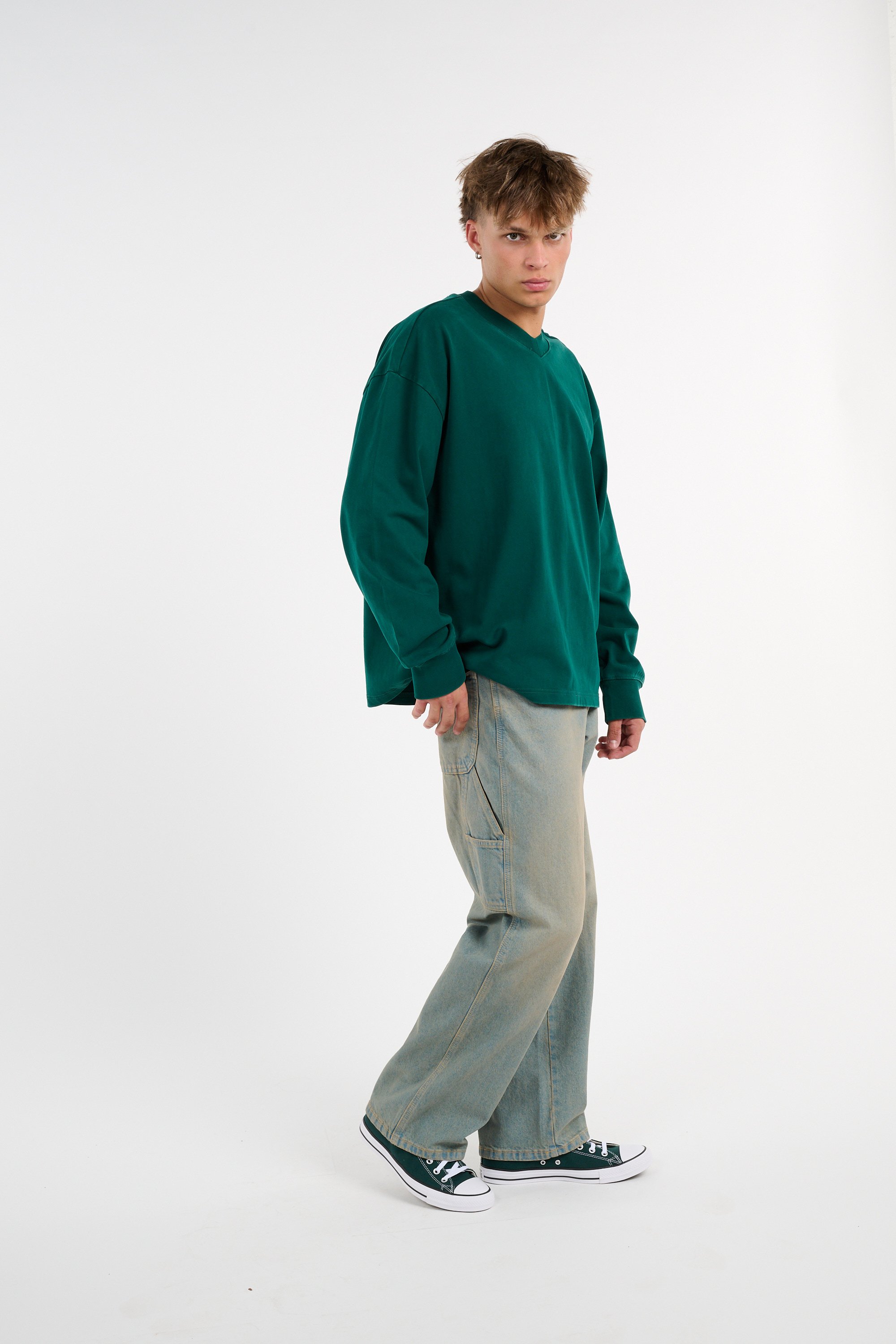 Sweatshirt CHAMPION Green