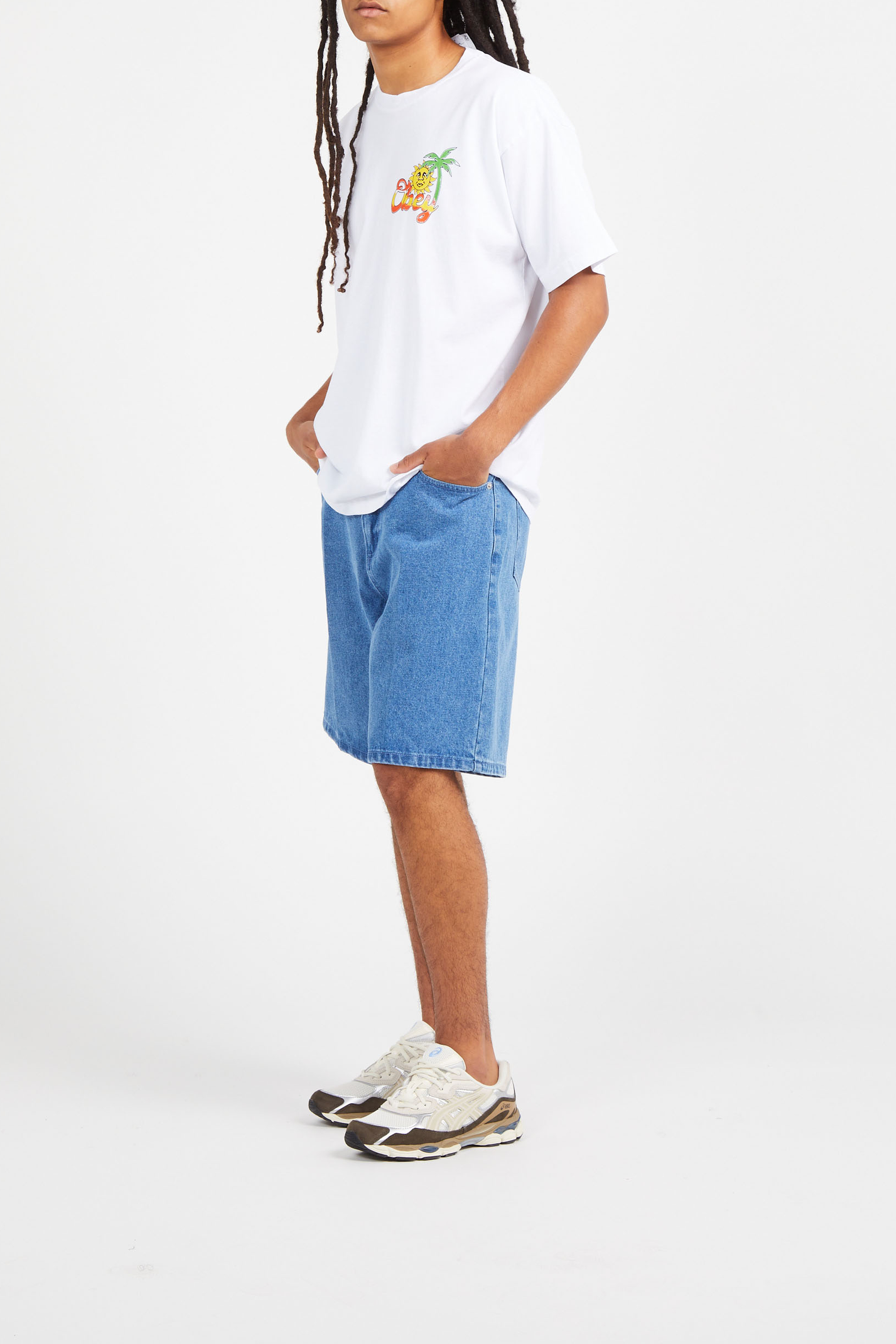 Shorts | Blue OBEY Men