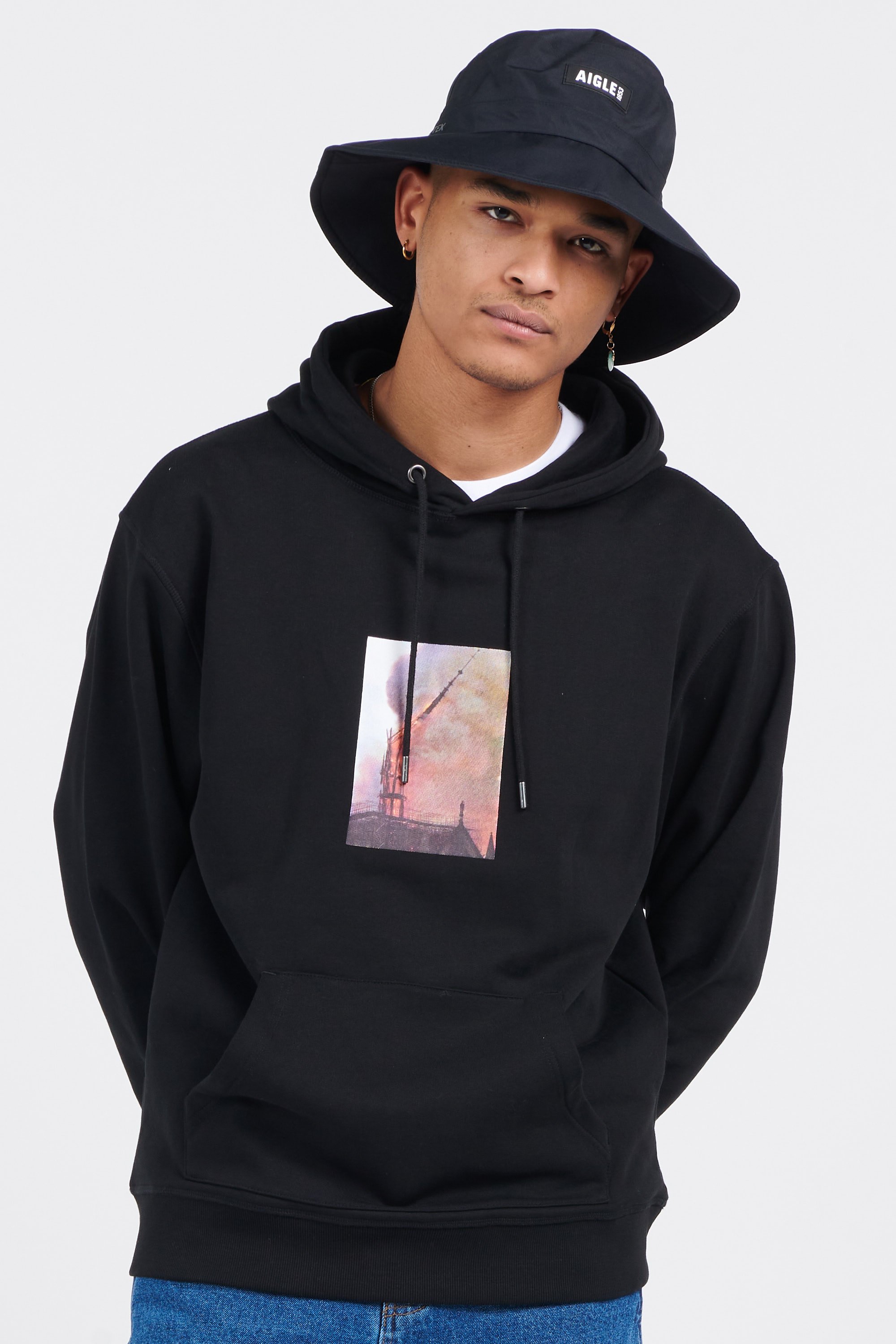 Hoodie | Black by WASTED Hoodie Black