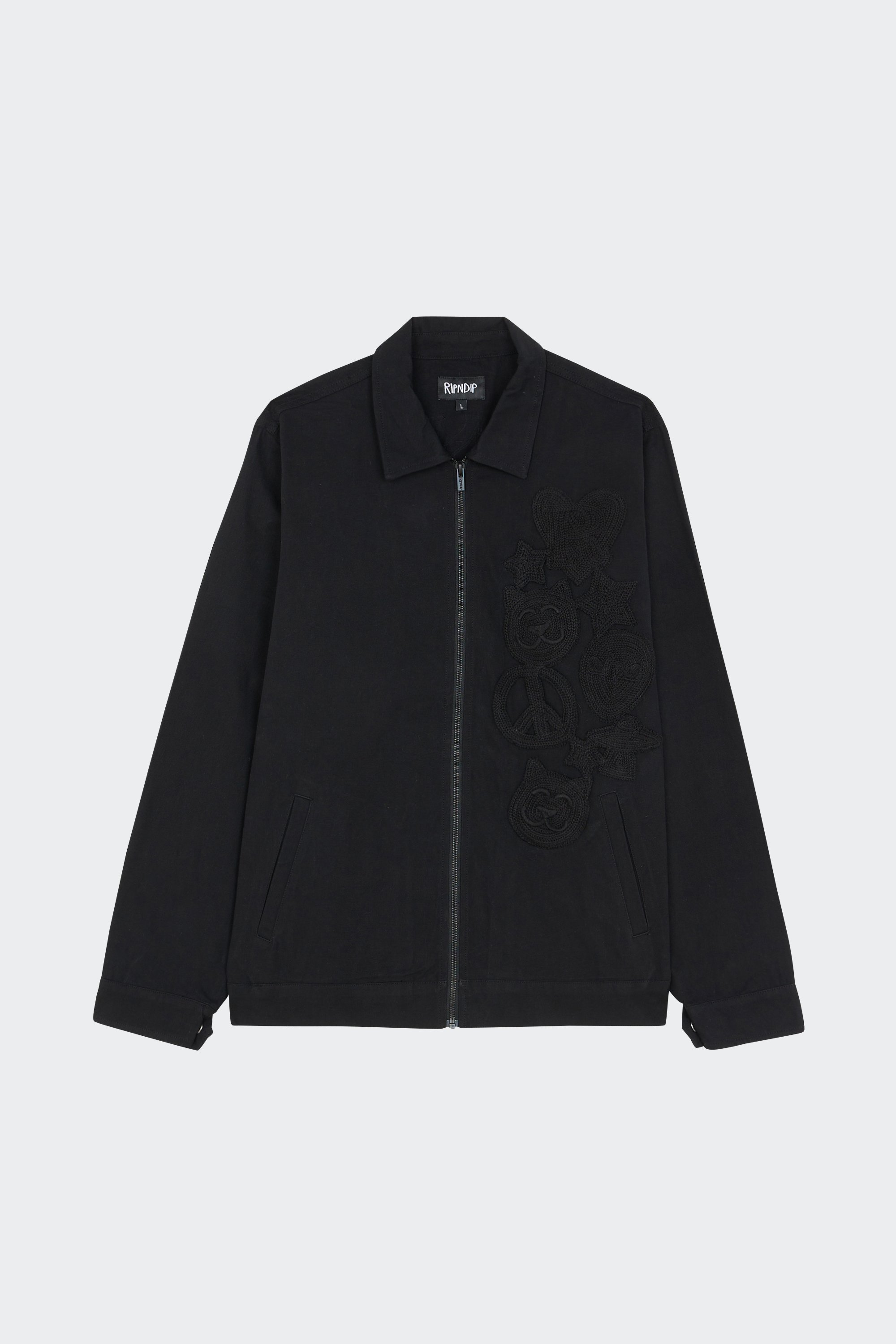 Jacket | Black by RIPNDIP Jacket Black