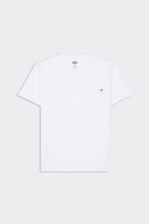 DICKIES Regular-fit round-neck cotton T-shirt White