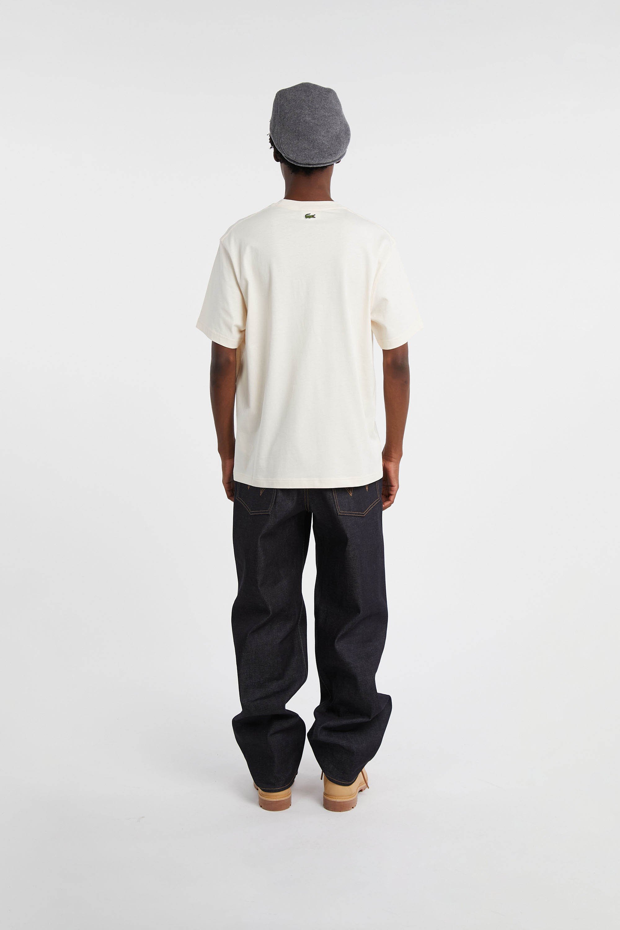 T-shirt | Beige by LACOSTE T-shirt Beige