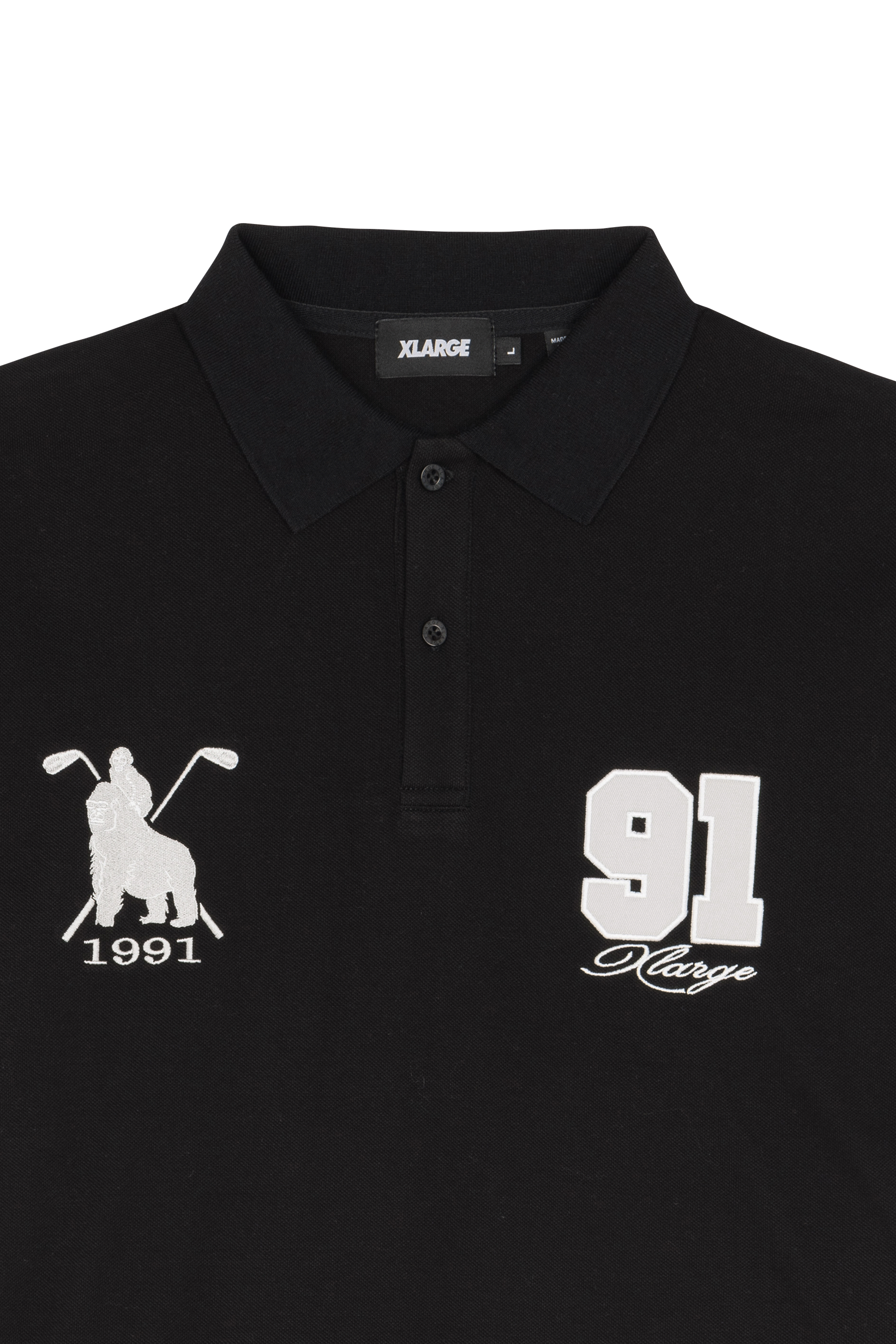Polo shirt | Black XLARGE Men