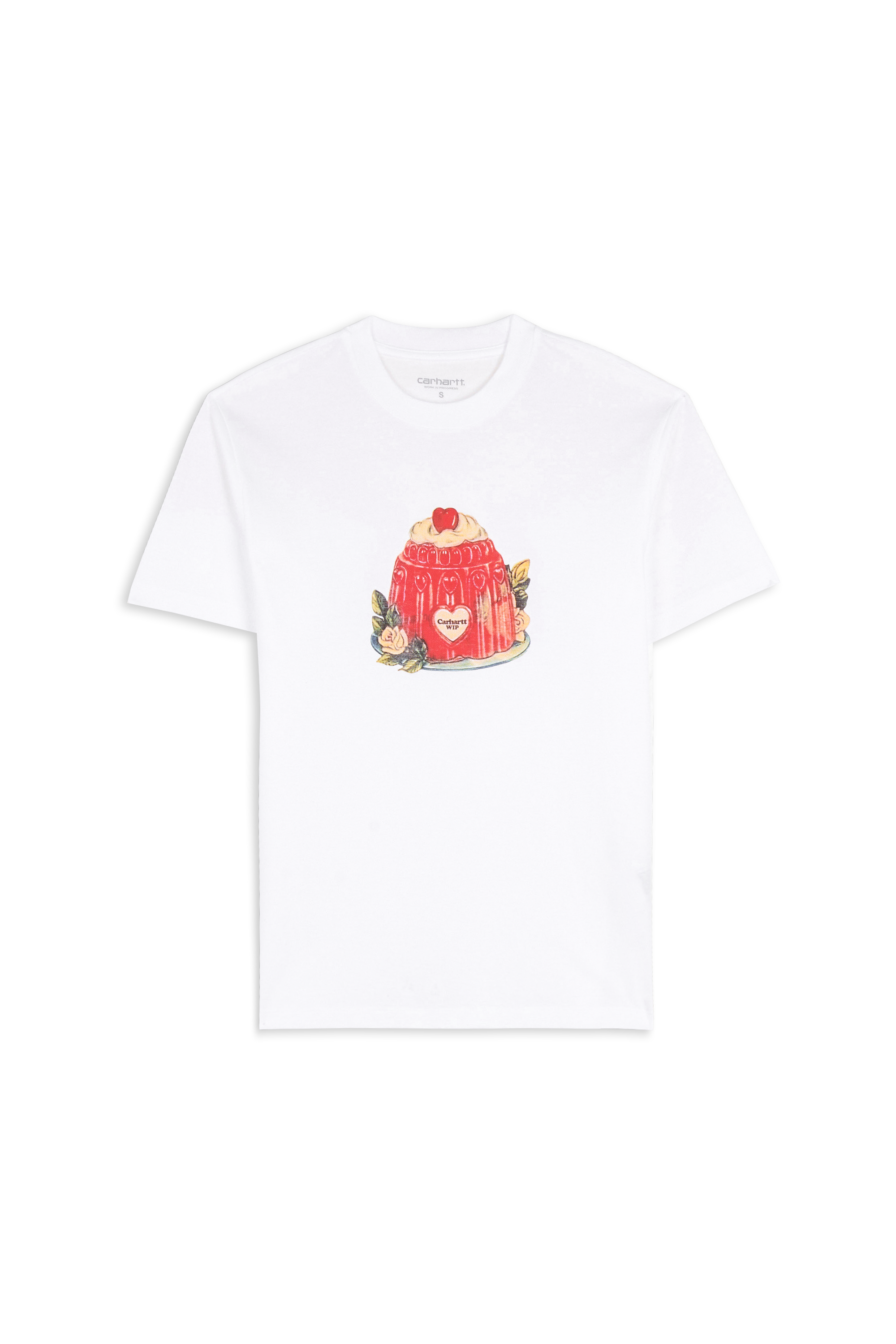 Regular-fit round-neck cotton T-shirt White