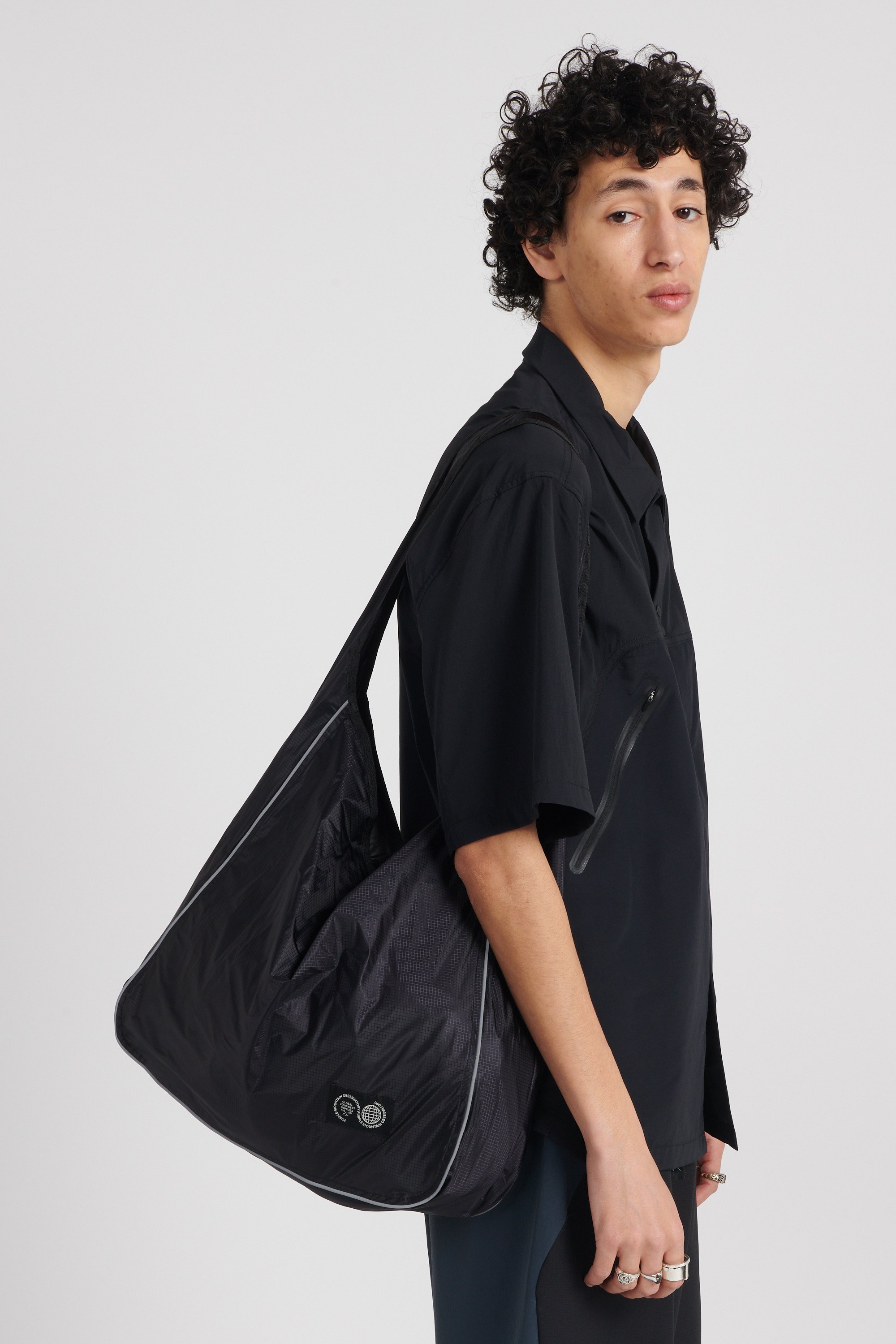 Tote bag PURPLE MOUNTAIN OBSERVATORY Black