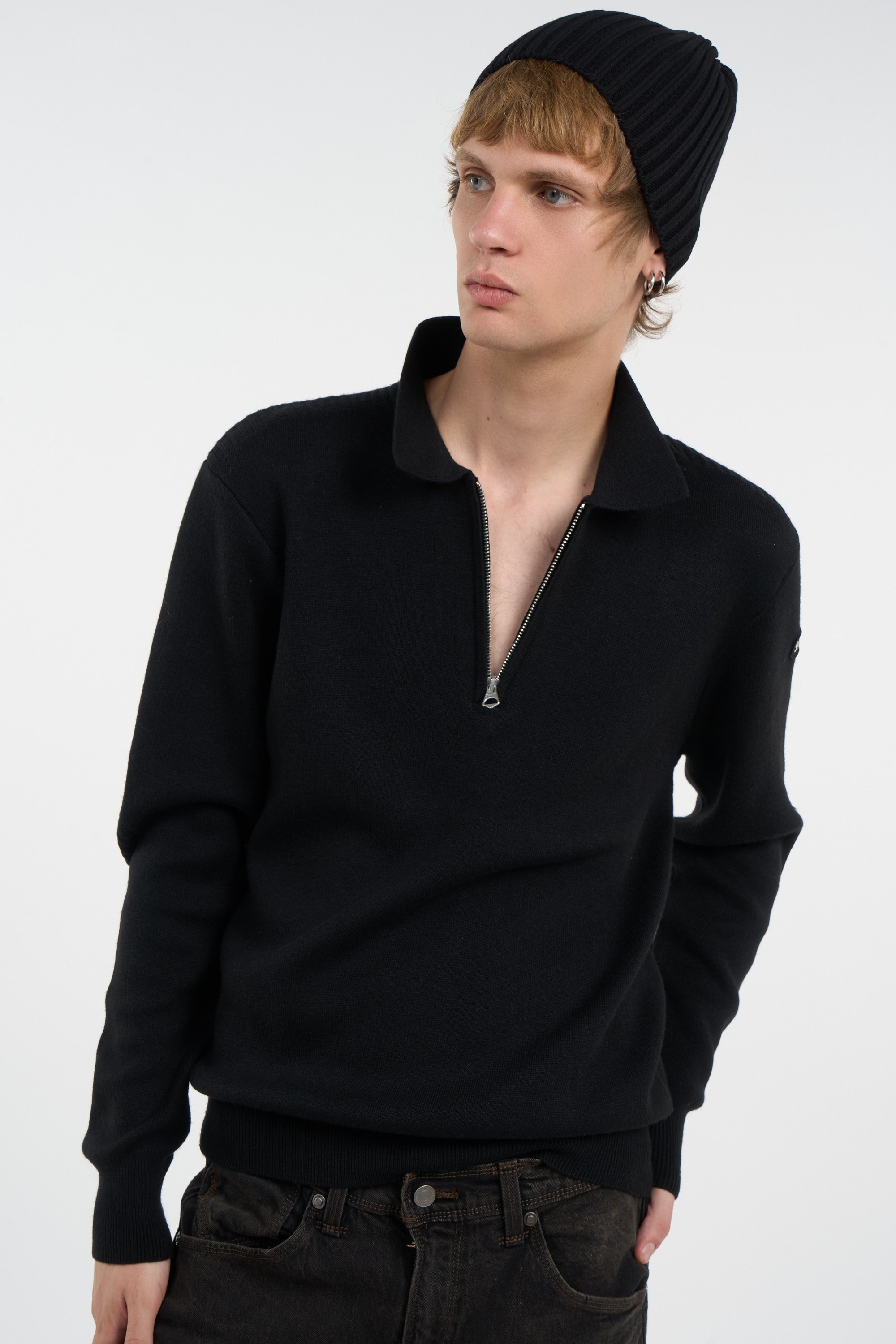 Sweater | Black SCHOTT Men