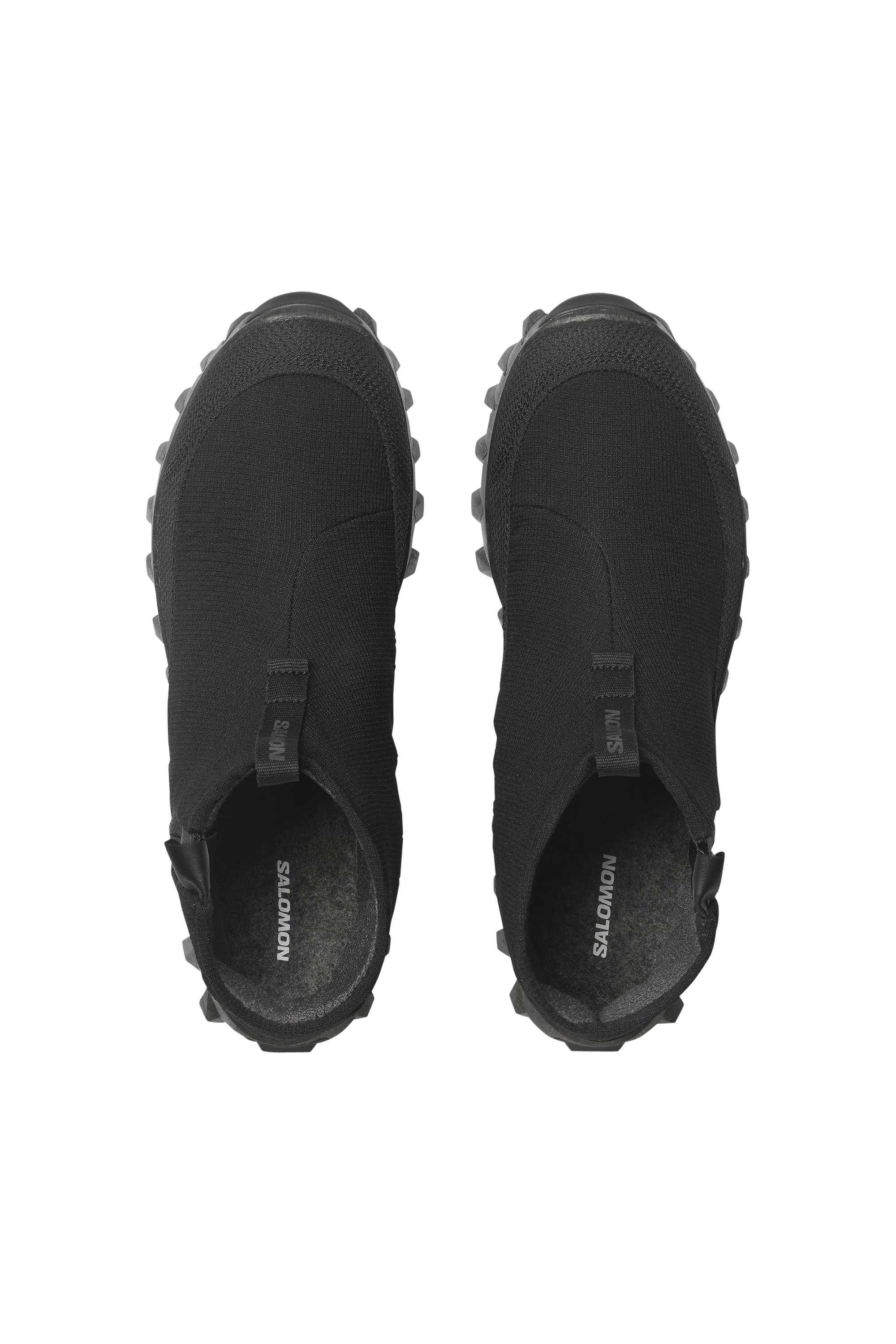 Men?s Storm 96 LO fabric and leather sneakers | Black SALOMON Men