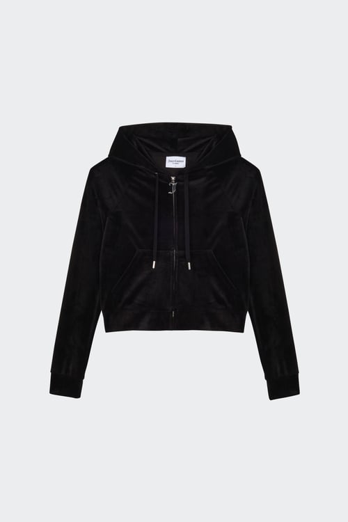 JUICY COUTURE Hoodie zippé Noir