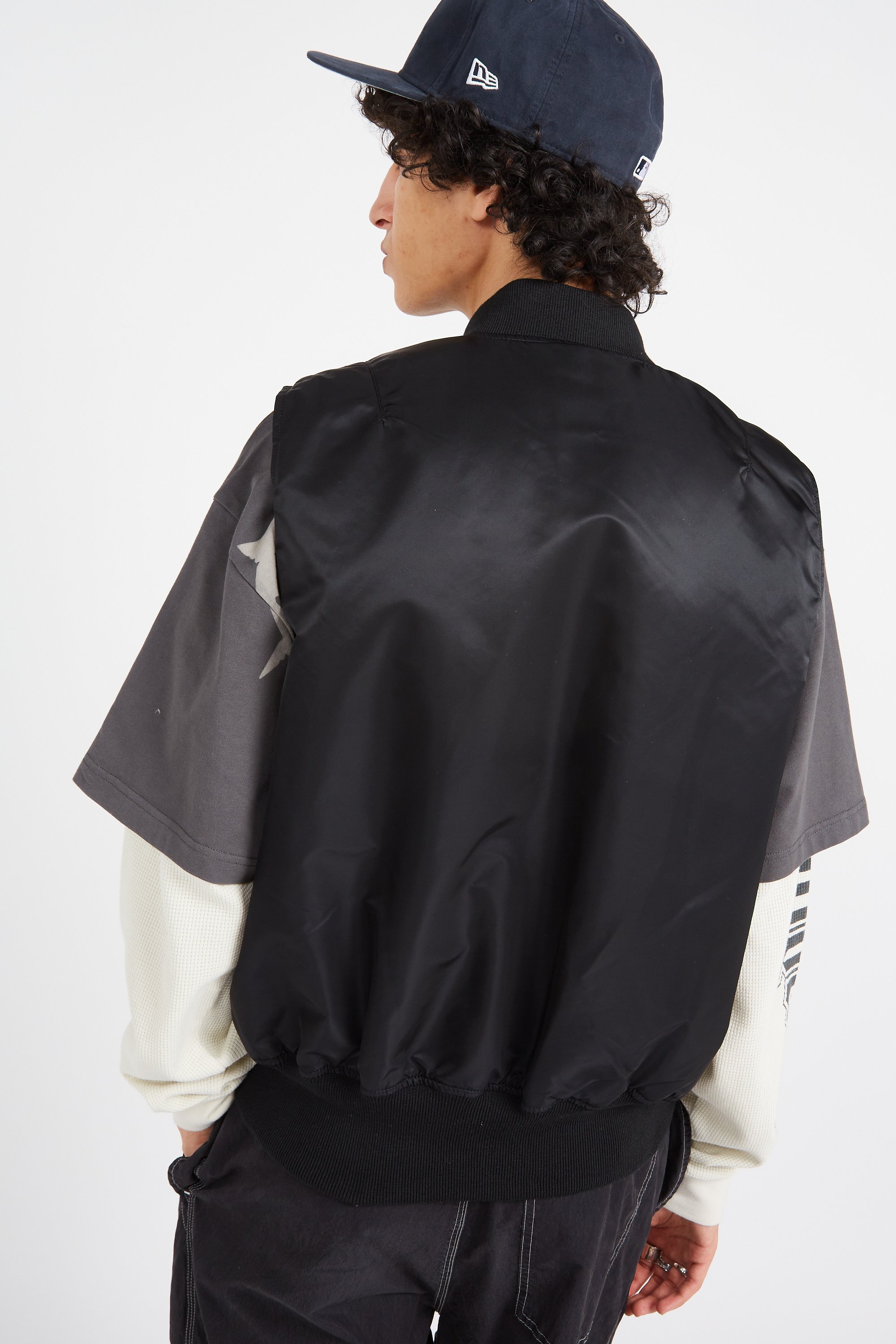 Jacket | Black by ALPHA INDUSTRIES Jacket Black