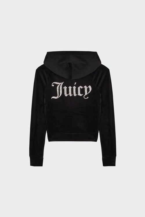 JUICY COUTURE Hoodie zippé Noir