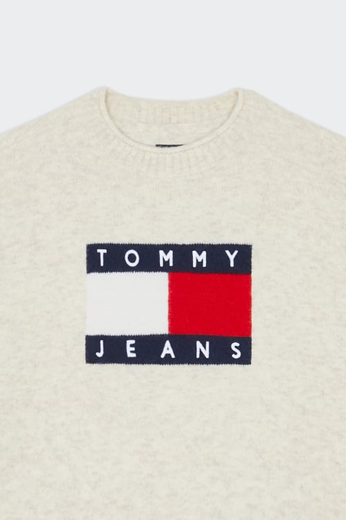 TOMMY JEANS Sweater Beige