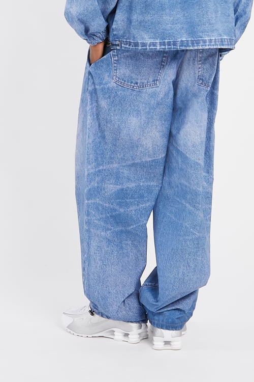 WASTED Pantalon de survêtement Bleu