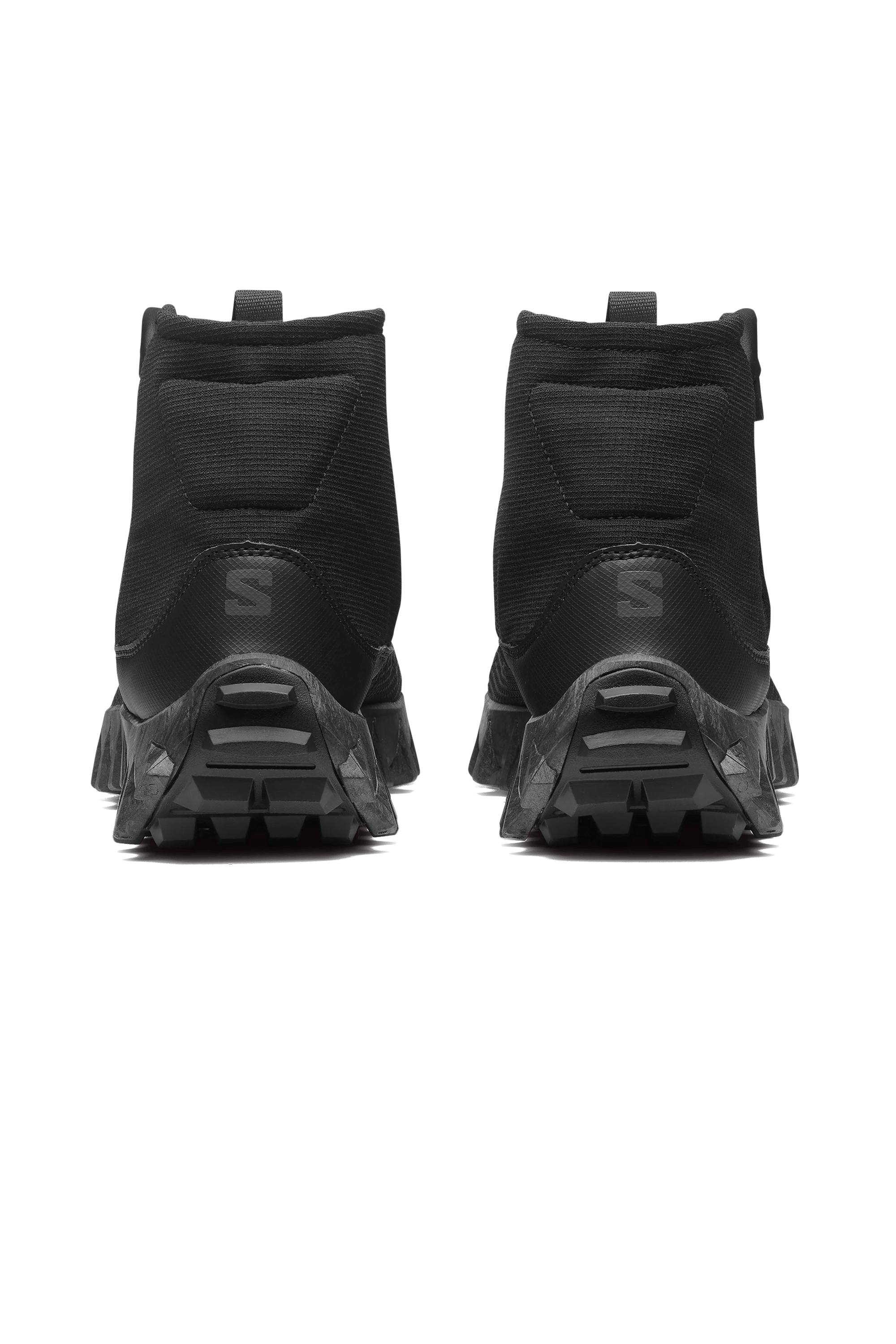Men?s Storm 96 LO fabric and leather sneakers | Black SALOMON Men