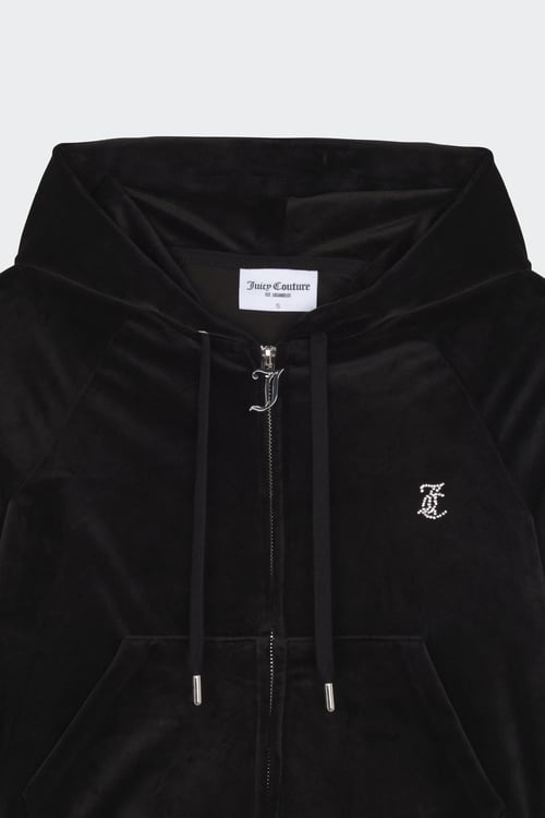 JUICY COUTURE Hoodie zippé Noir