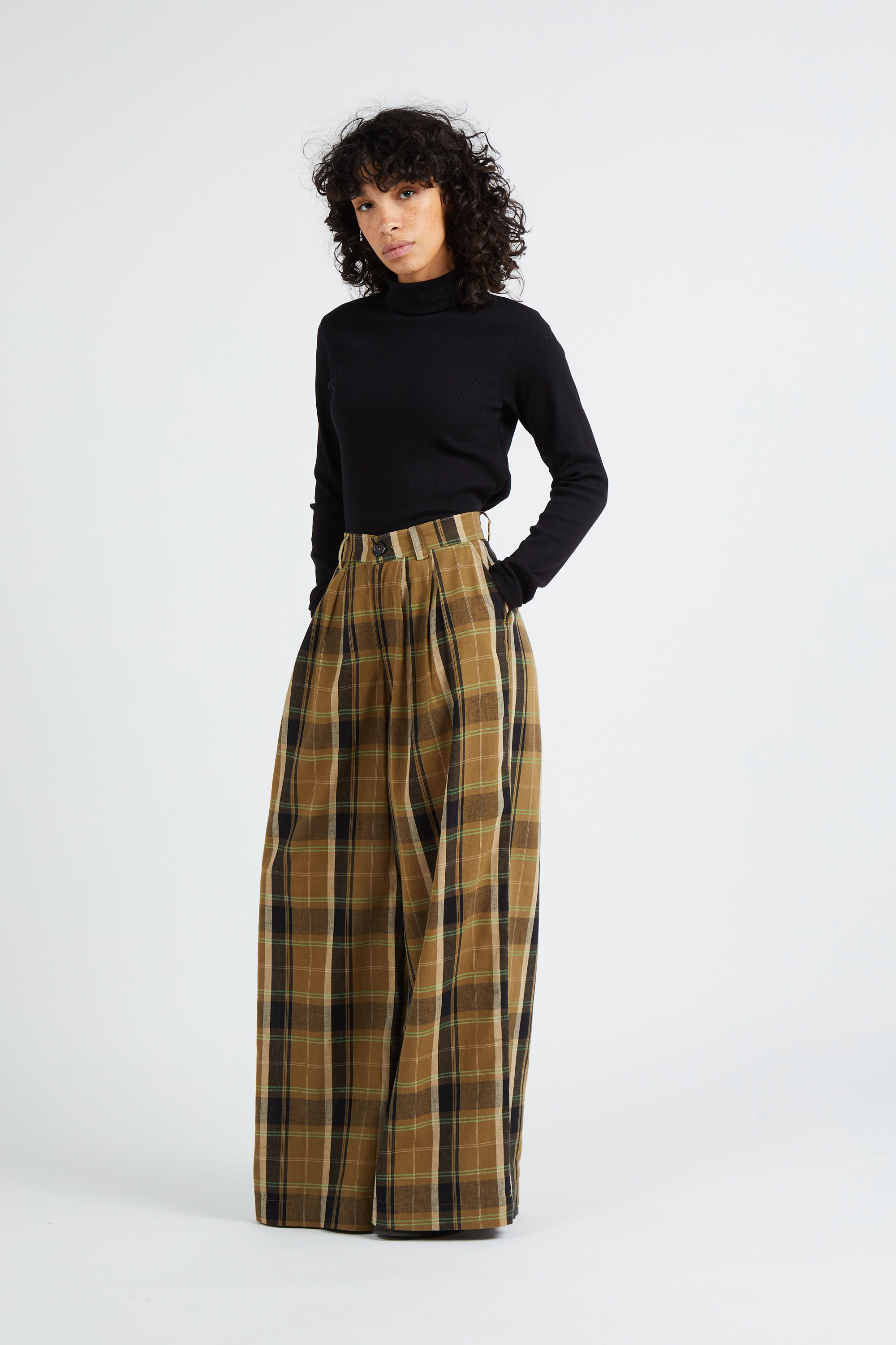 Turtleneck sweater Black