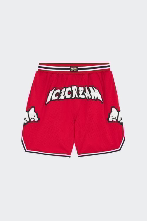 ICE CREAM Short Rouge