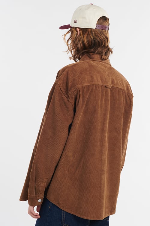 TOMMY JEANS Shirt Brown