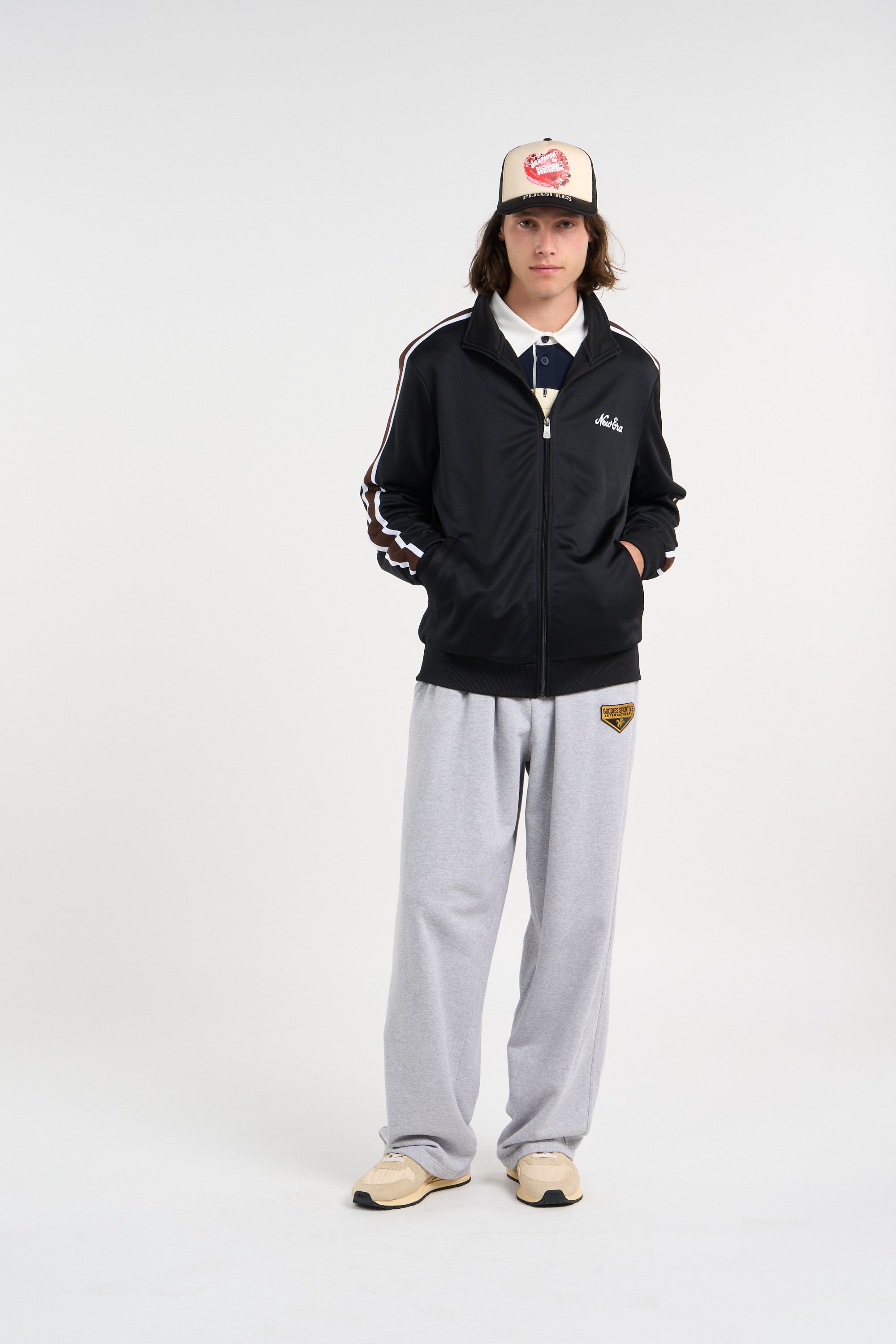 Veste de survêtement  NEW ERA Noir