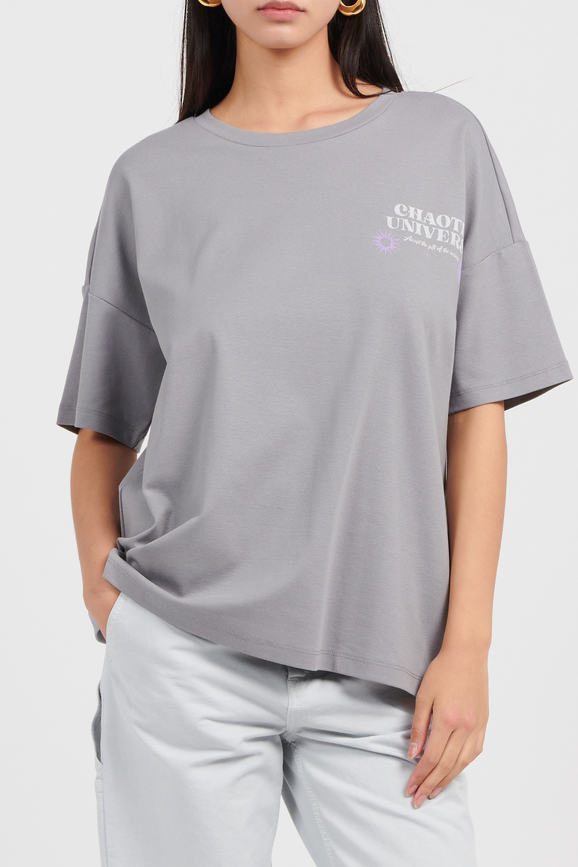 T-shirt | Grey NOISY MAY Women