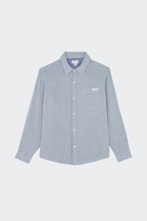 CALVIN KLEIN Chemise Bleu