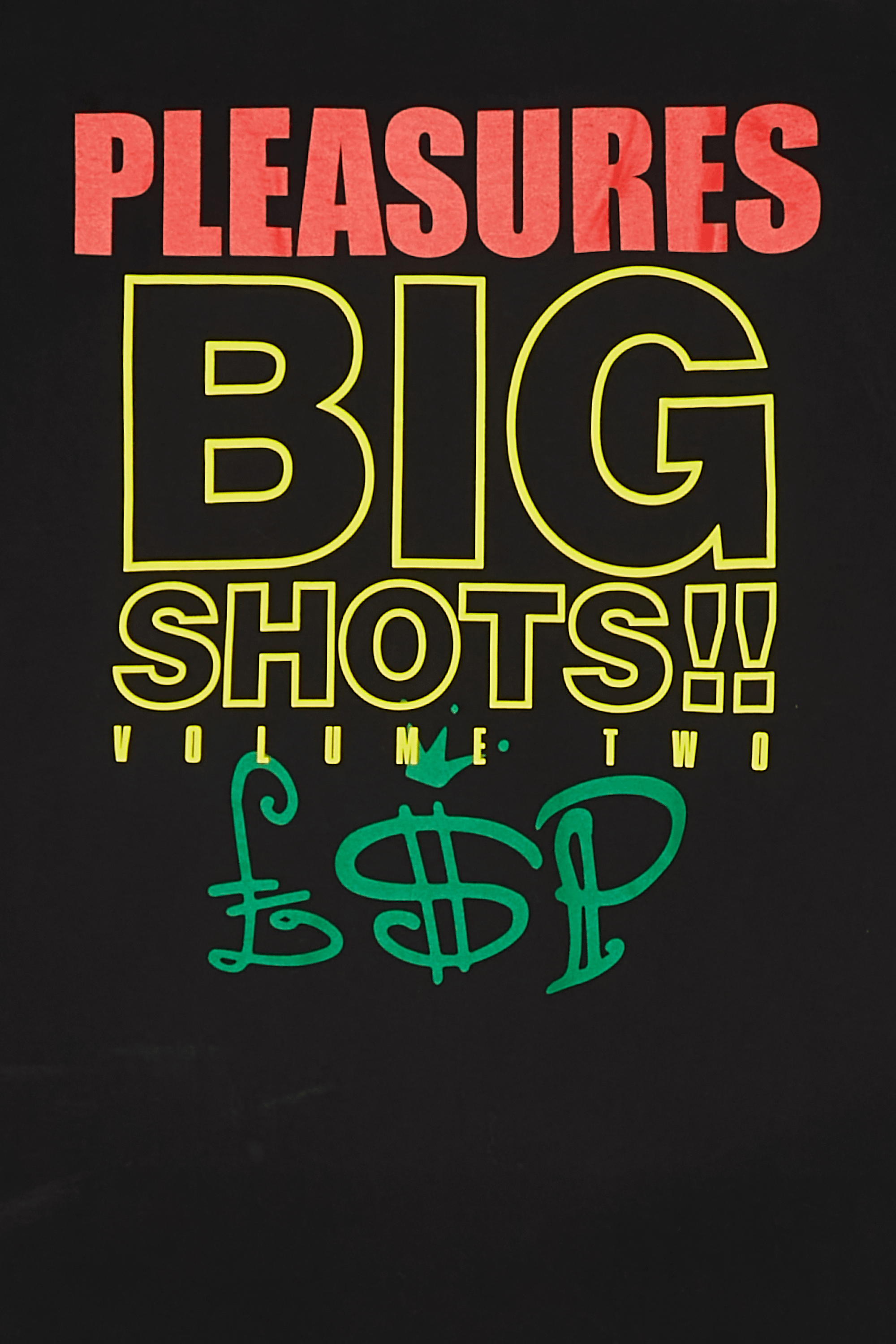 Regular-fit round-neck cotton T-shirt Black