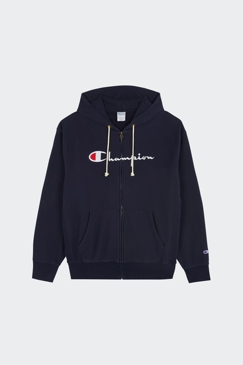 Hoodie zippé - Taille S Bleu