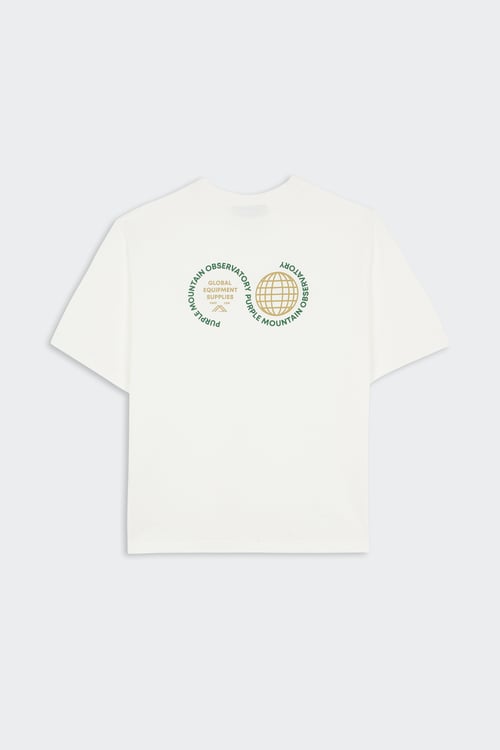 PURPLE MOUNTAIN OBSERVATORY T-shirt Blanc