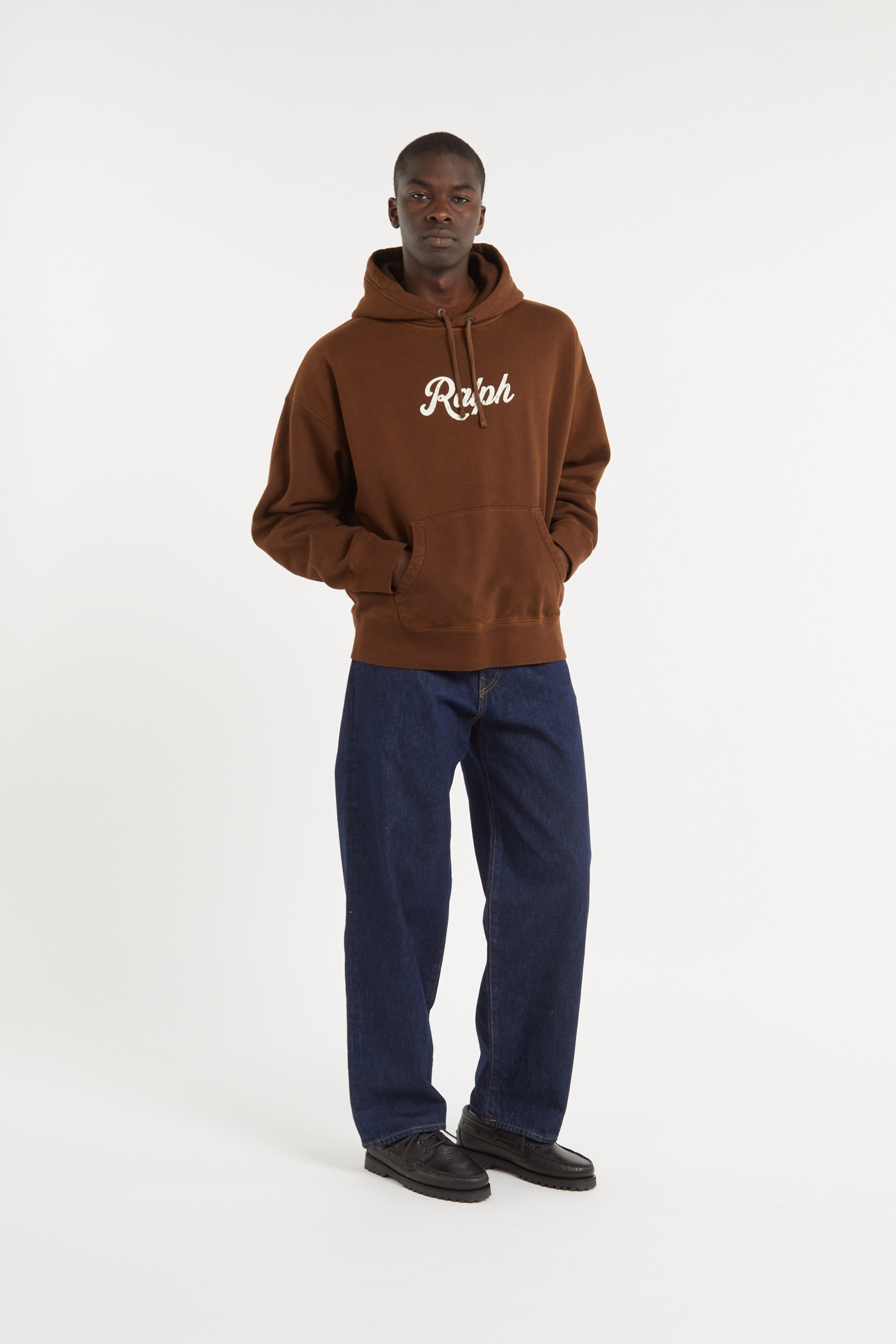 Tommy badge sweatshirt POLO RALPH LAUREN Brown