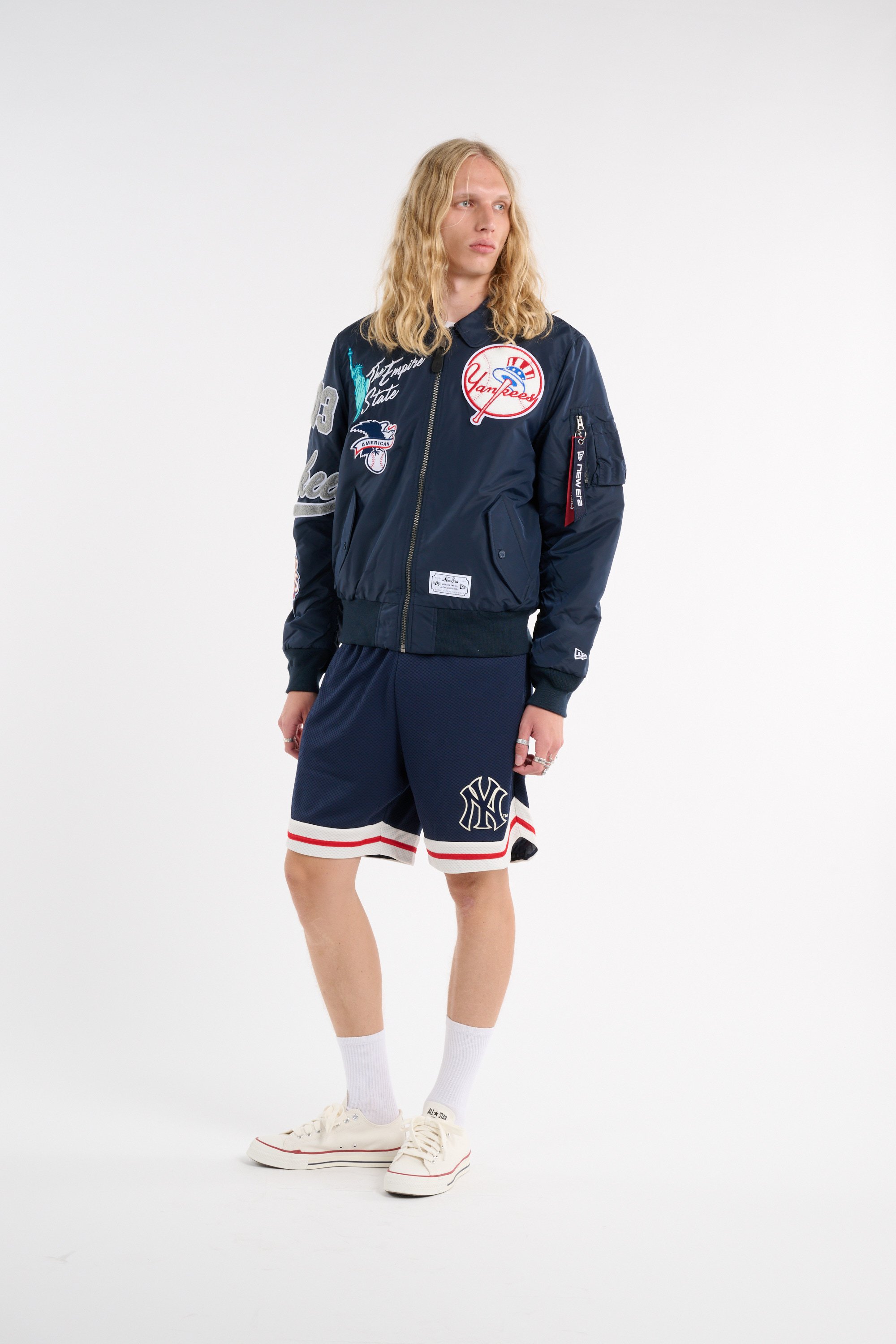 Blouson NEW ERA Bleu