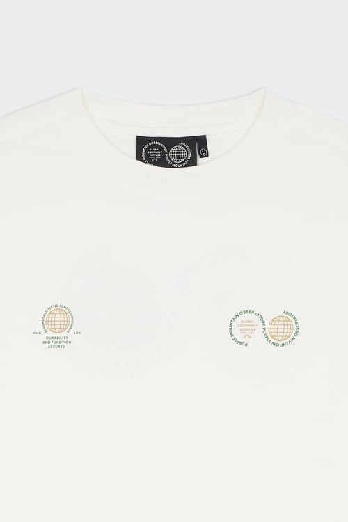 PURPLE MOUNTAIN OBSERVATORY T-shirt Blanc