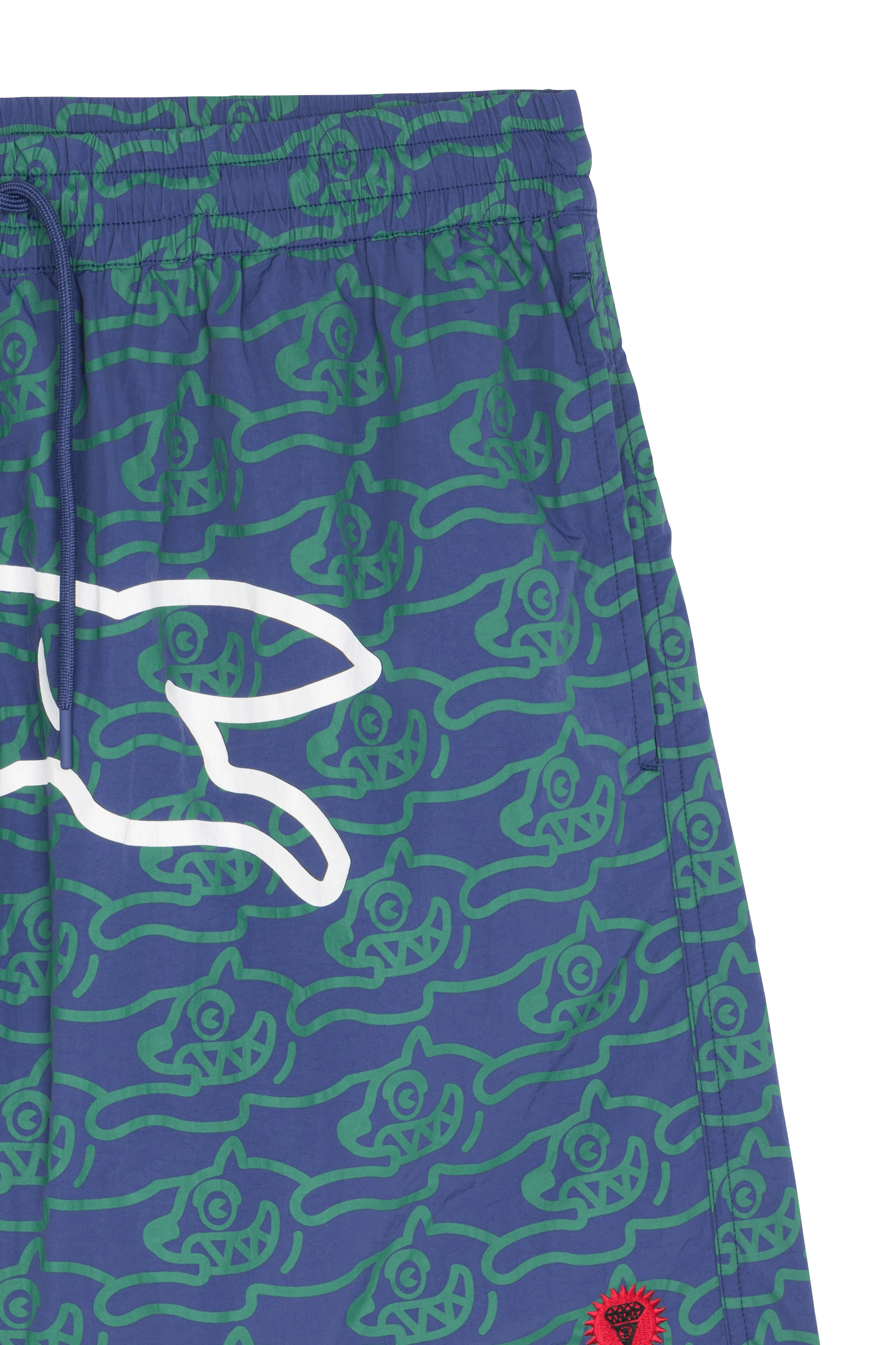 Short de bain Bleu