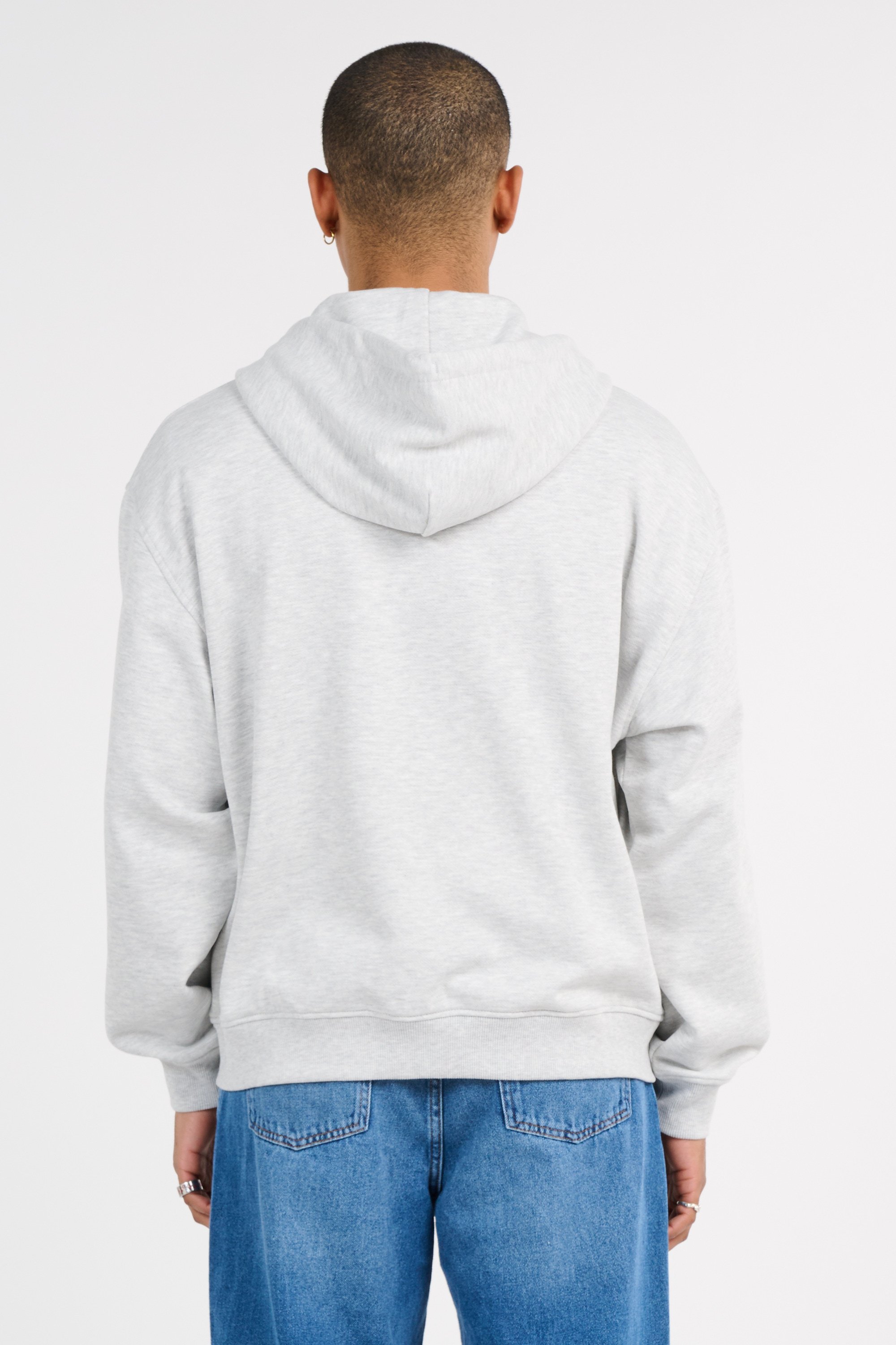 Hoodie zippé Gris